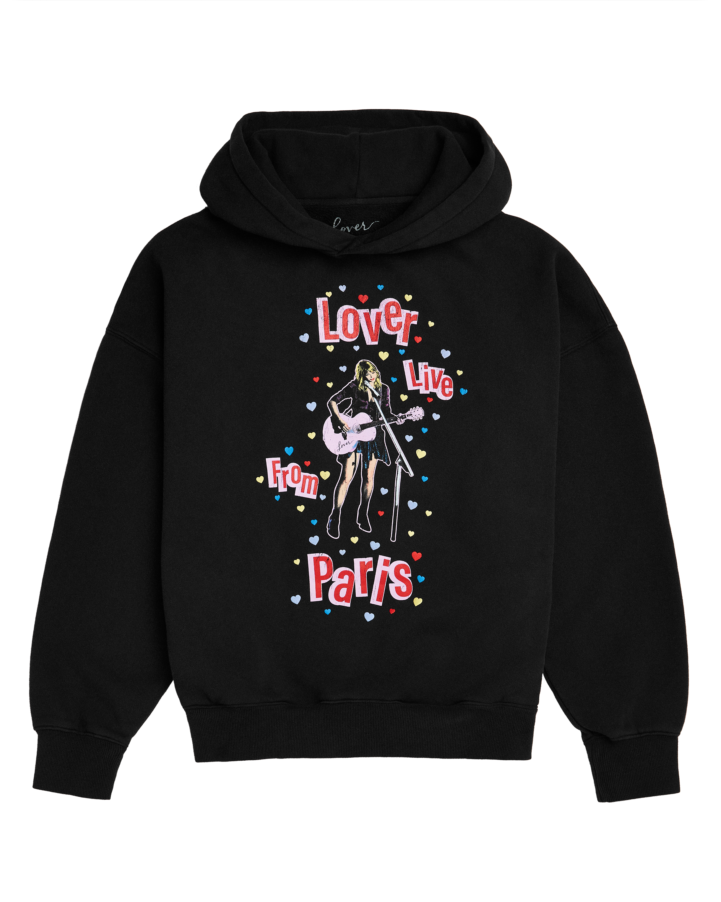 Lover Live From Paris Black Hoodie – Taylor Swift Official Store
