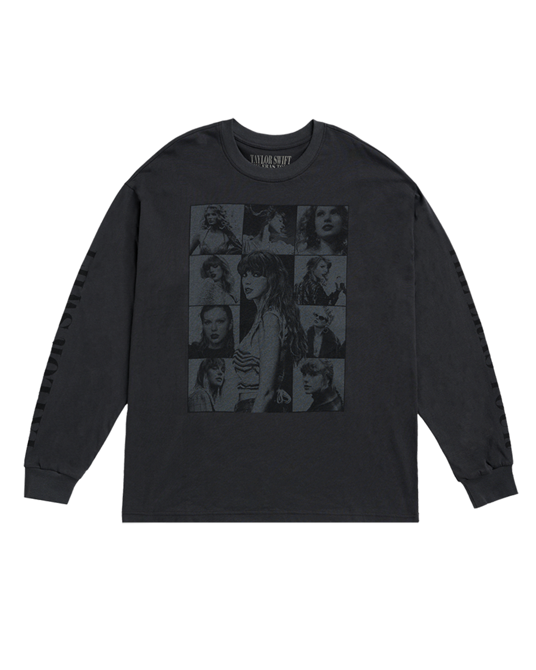 Taylor Swift | The Eras Tour Black Long Sleeve T-Shirt Taylor Swift | The Eras Tour Black Long Sleeve T-Shirt