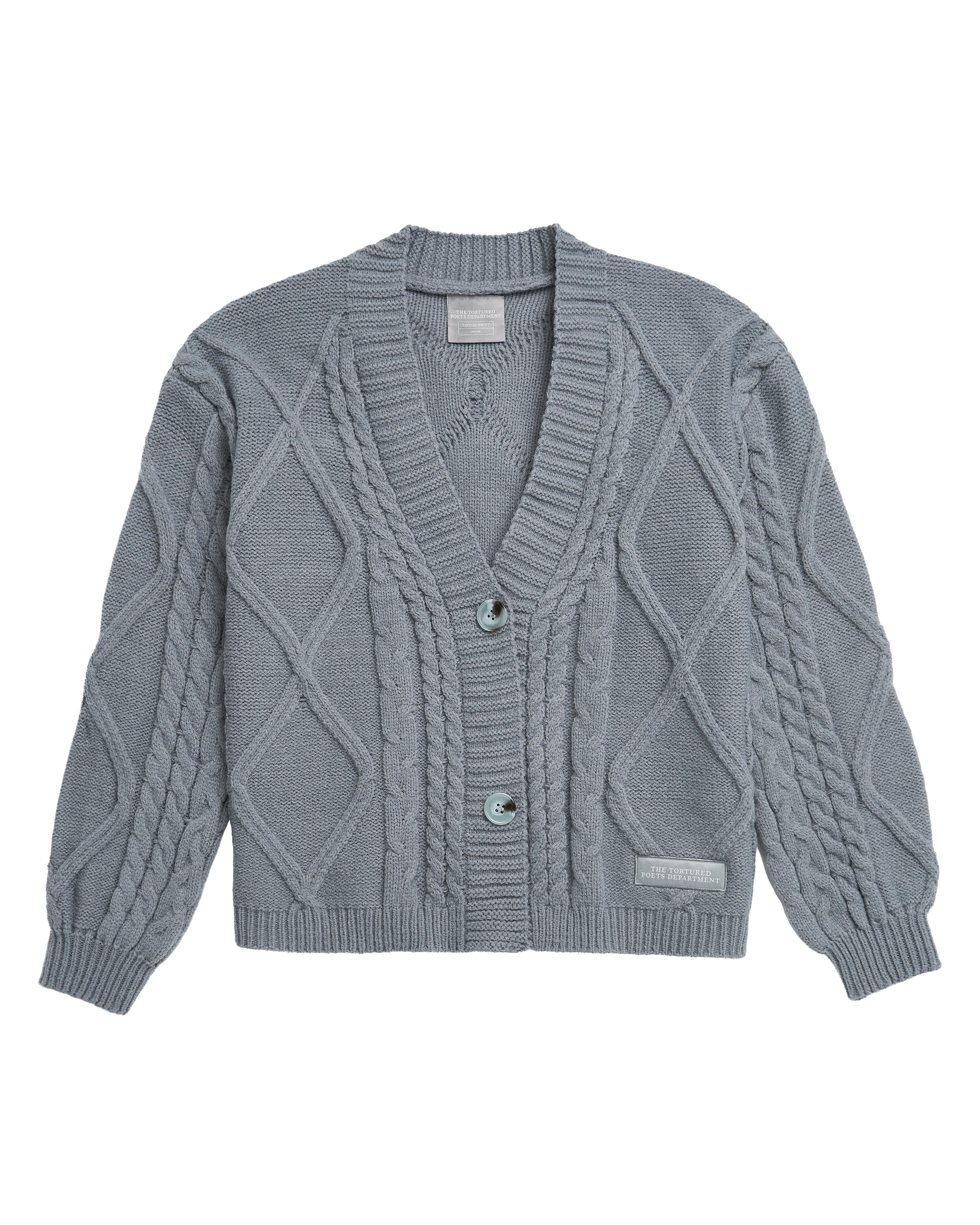 Taylor Swift TTPD グレー カーディガン The Tortured Poets Department Gray Cardigan – Taylor Swift