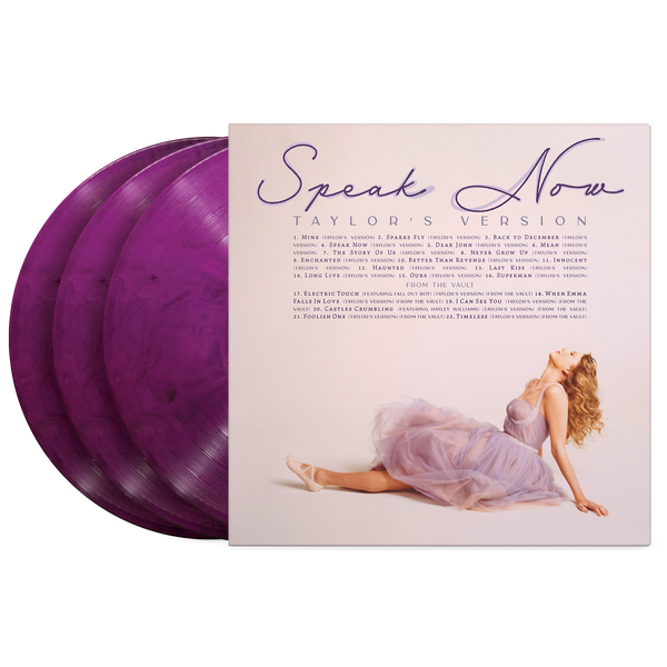 Taylor Swift  Speak Now (Taylor's Version) [Orchid Marble Vinyl] — Black  Sheep Record Company