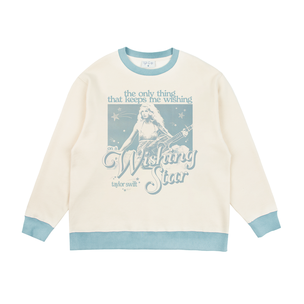 Wishing On A Star Crewneck Front