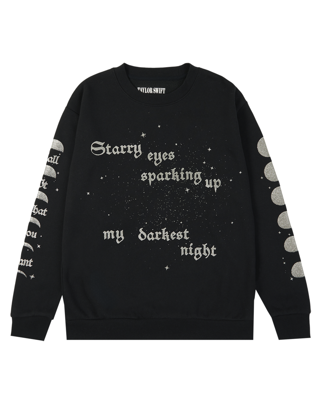 Sparking Up My Darkest Night Crewneck – Taylor Swift Official Store Sparking Up My Darkest Night Crewneck – Taylor Swift Official Store
