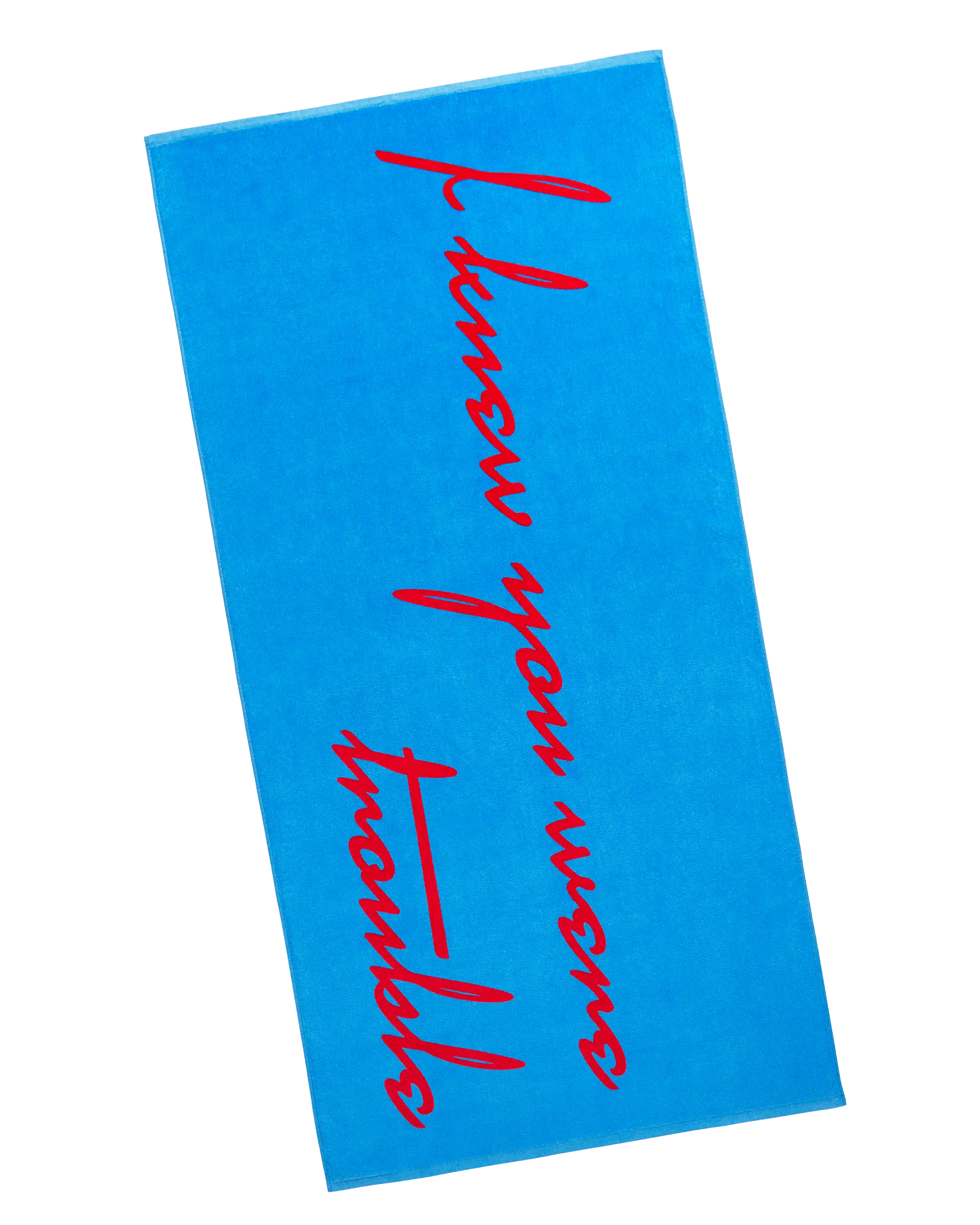 I Knew You Were Trouble Beach Towel – Taylor Swift Official Store