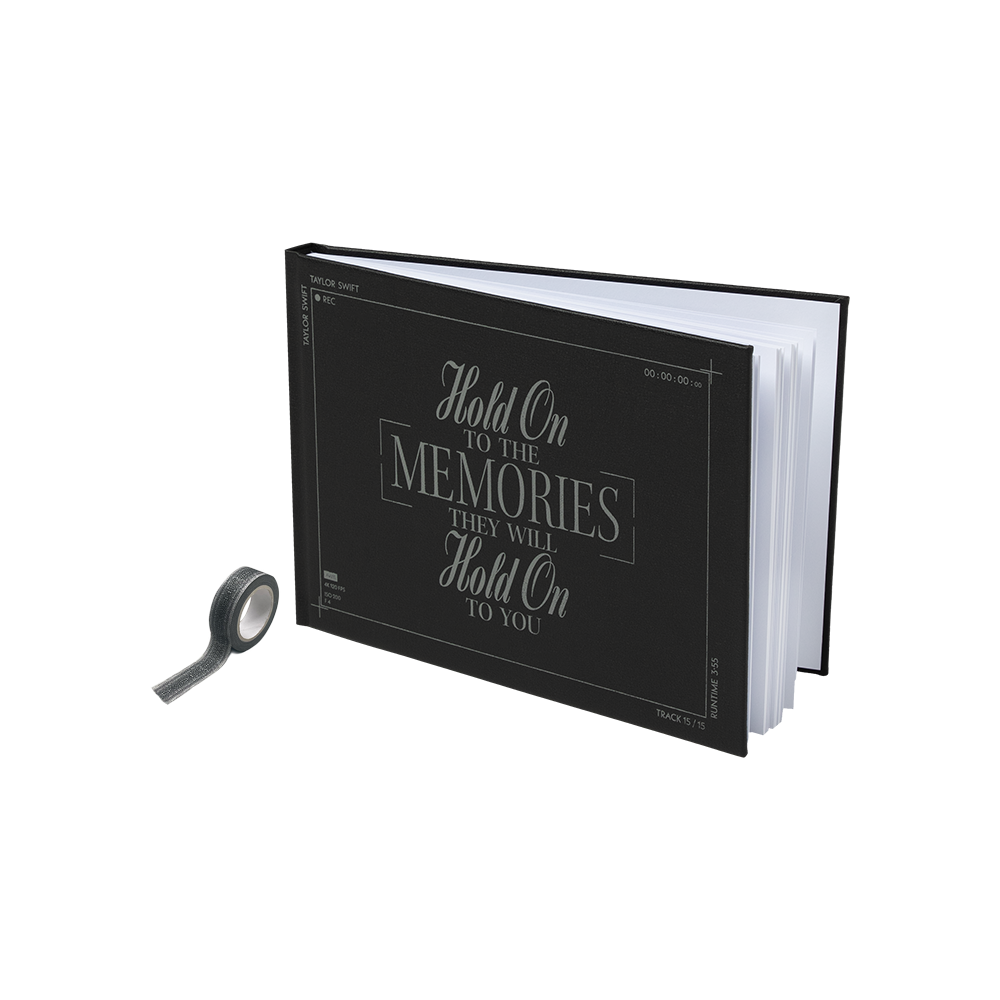 Hold Onto The Memories Scrapbook Upright