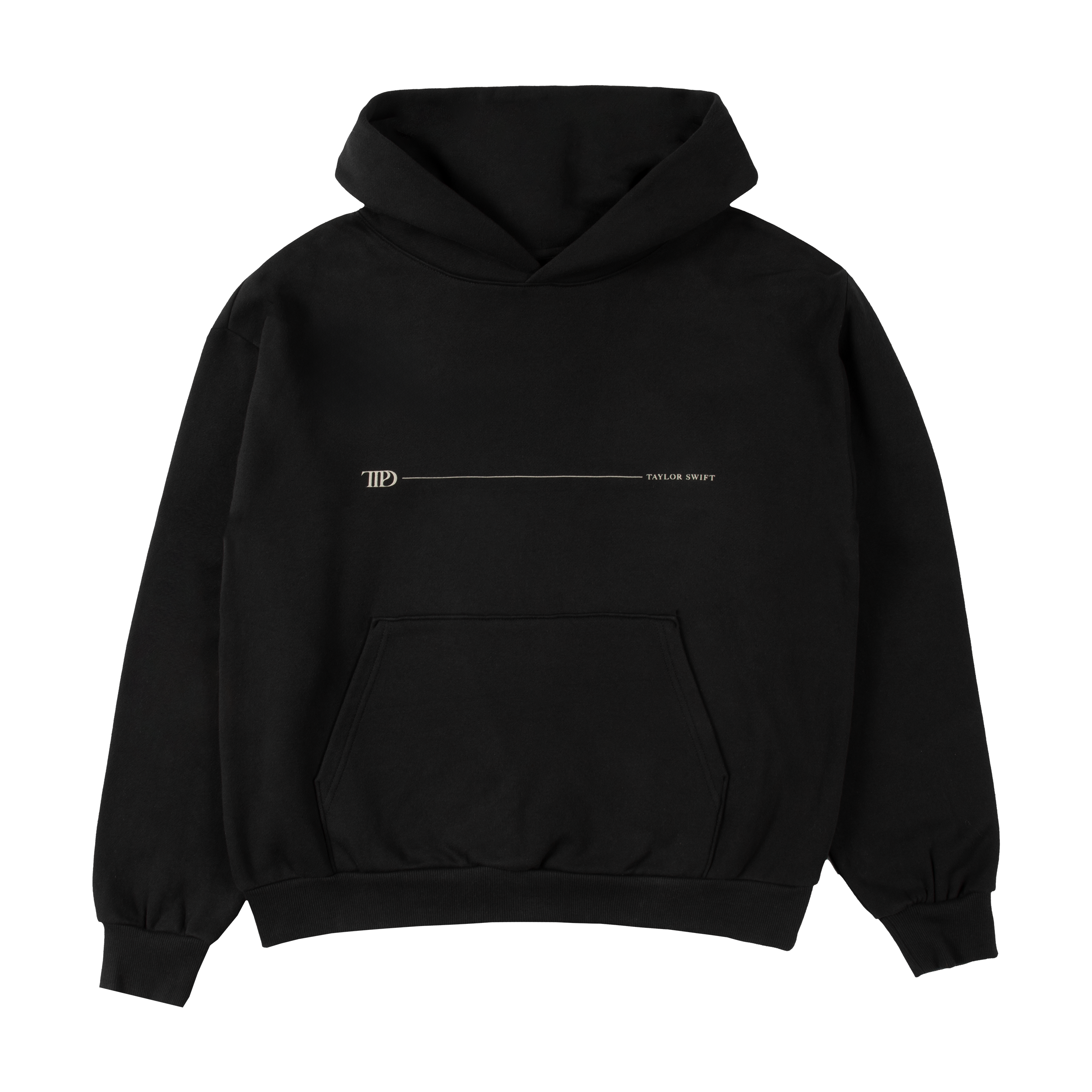 The Tortured Poets Department Black Hoodie
