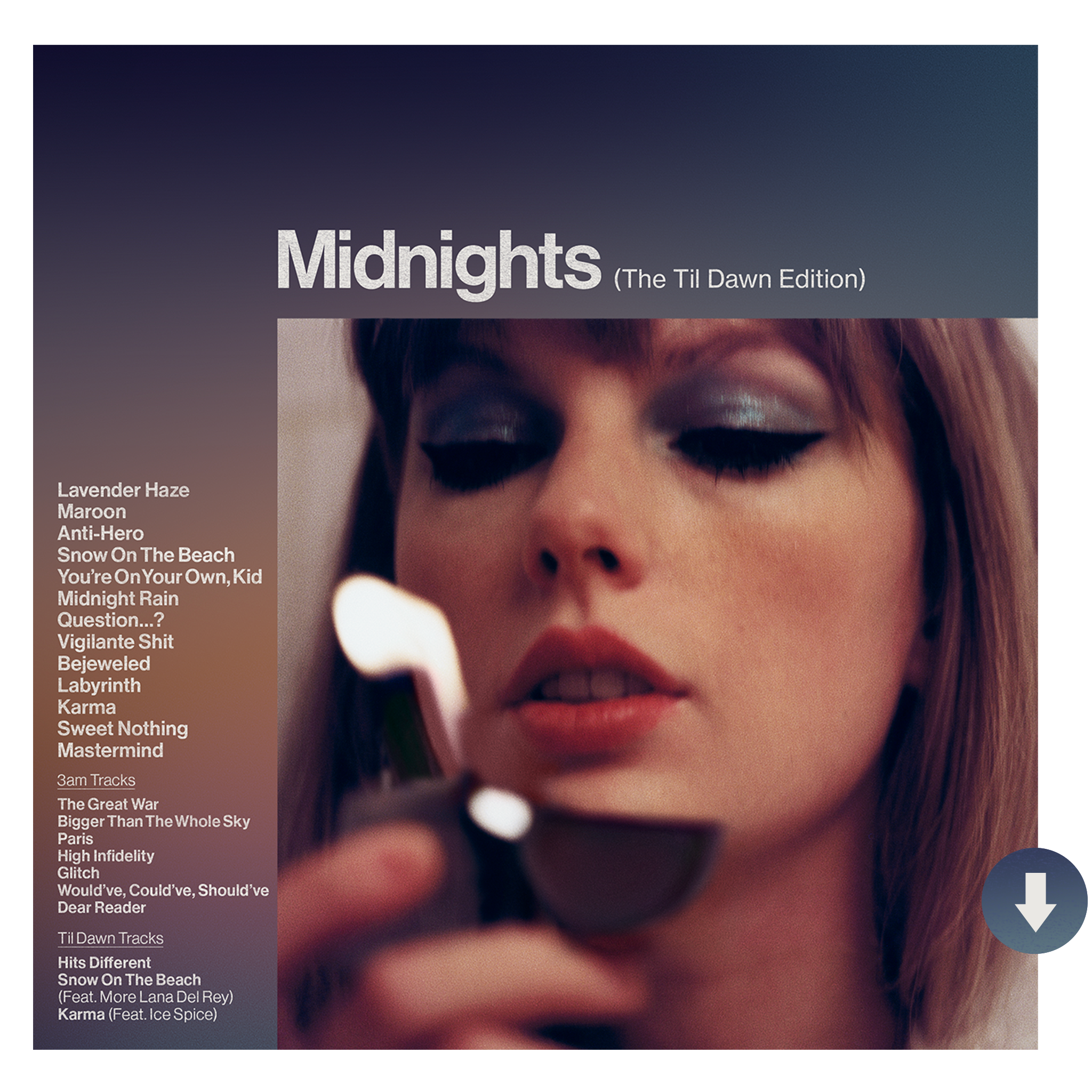 Midnights on sale the late night edition cd