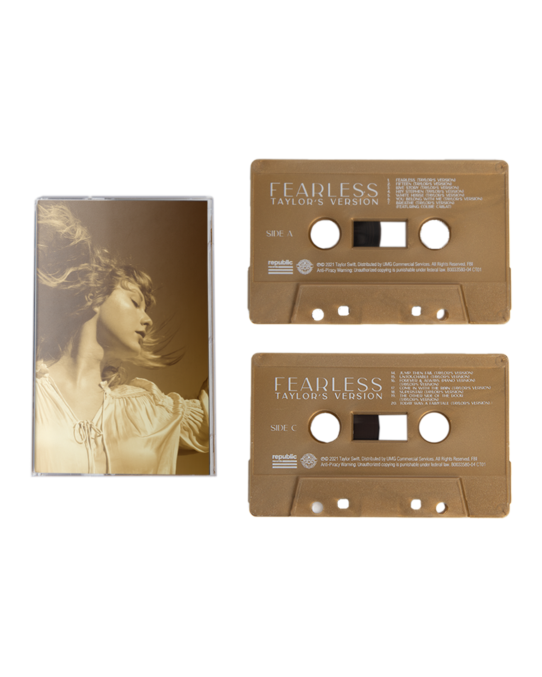 Fearless (Taylor's Version) Cassette – Taylor Swift Official Fearless (Taylor's Version) Cassette – Taylor Swift Official