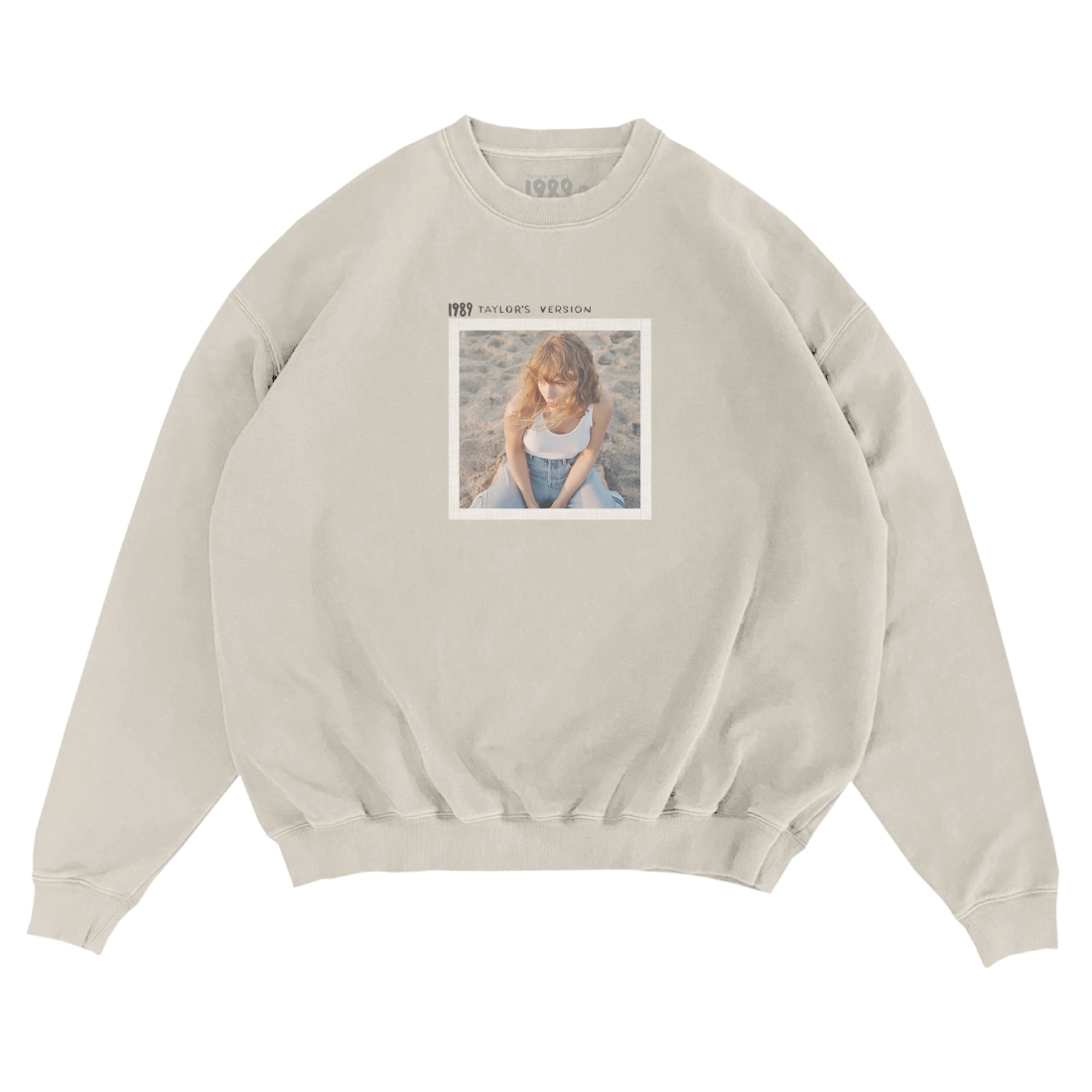 1989 Taylor s Version Beige Crewneck Taylor Swift Official Store