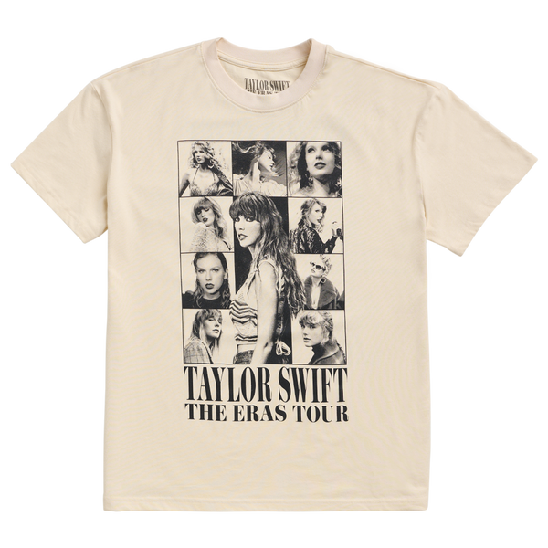 Taylor Swift The Eras Tour US Dates Beige T-Shirt – Taylor Swift