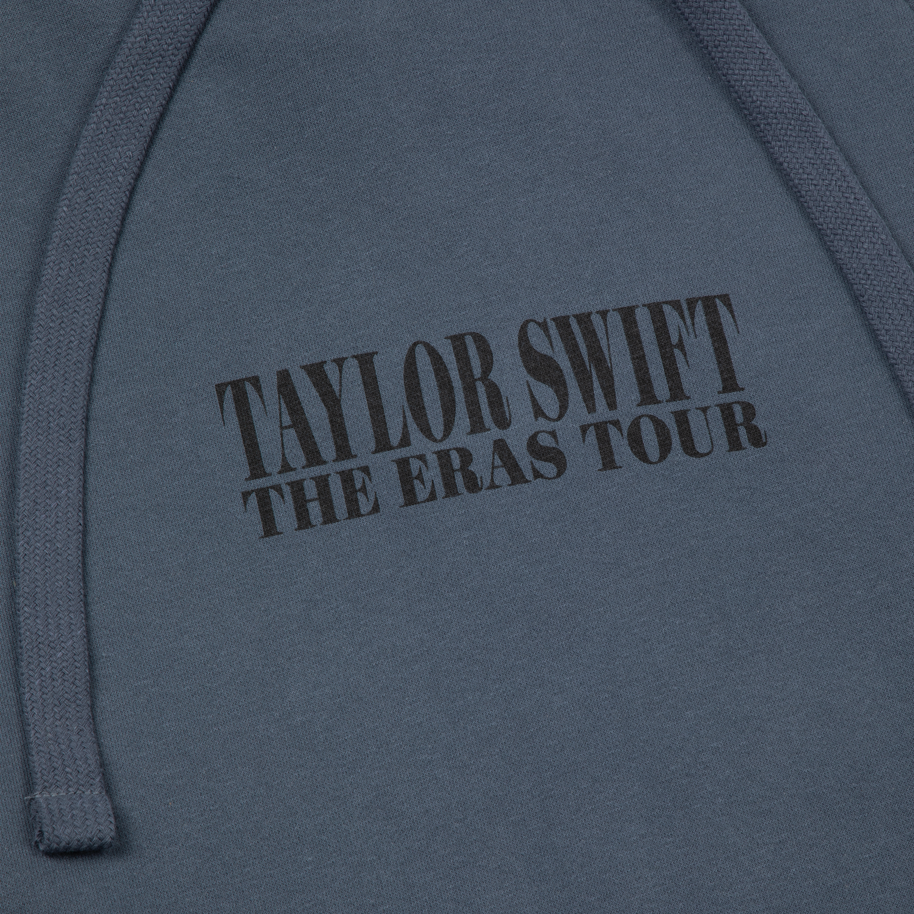 Taylor Swift | The Eras II Tour Washed Blue Hoodie Detail