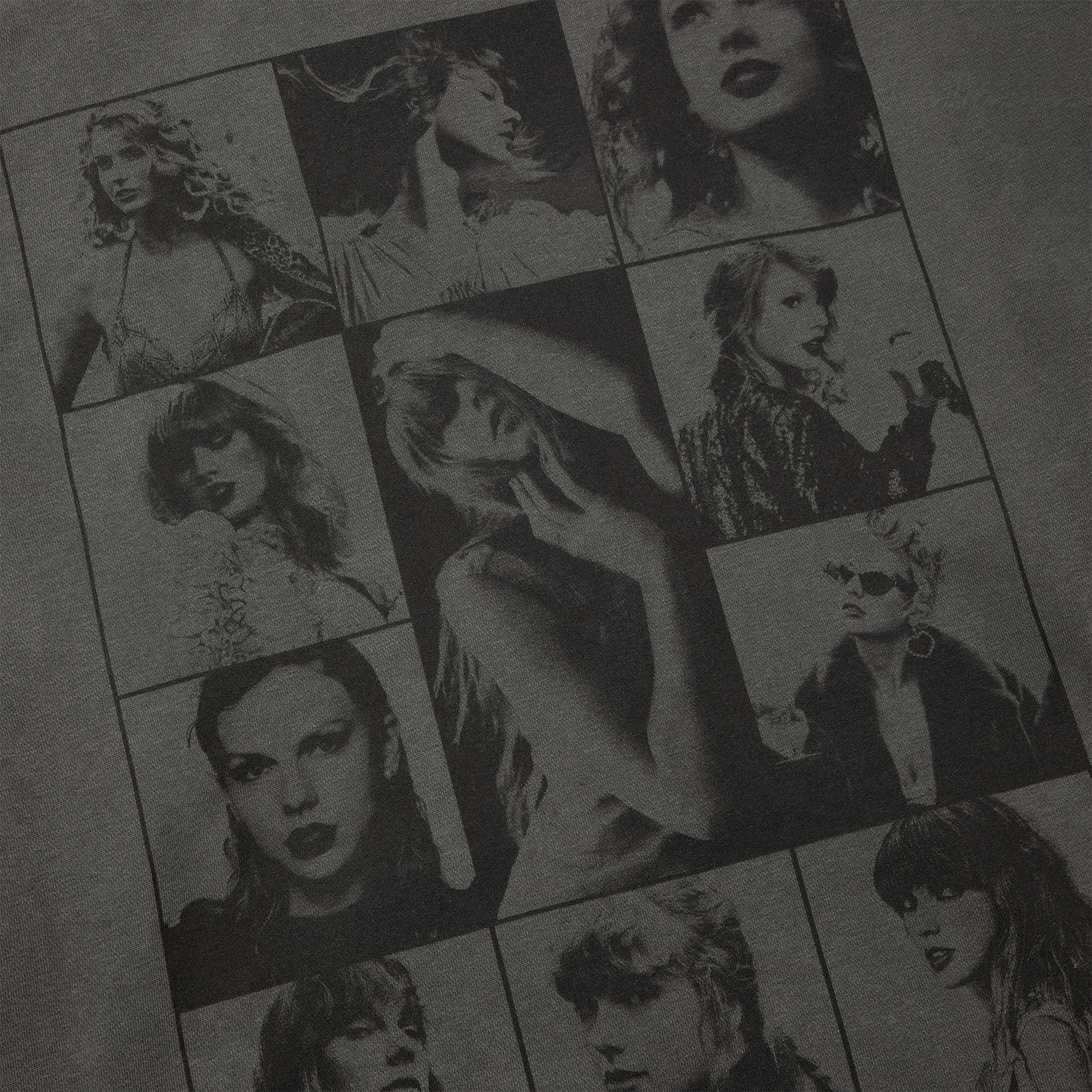Taylor Swift | The Eras Tour Charcoal Hoodie Back Detail