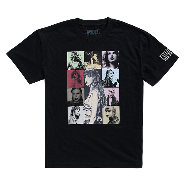 Taylor Swift The Tour Black T-Shirt – Taylor Swift Official Store