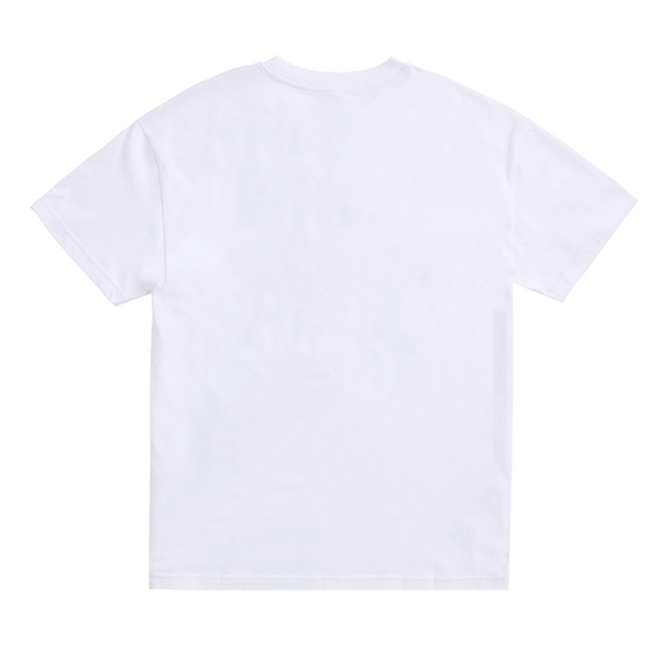 white blank t shirt front and back