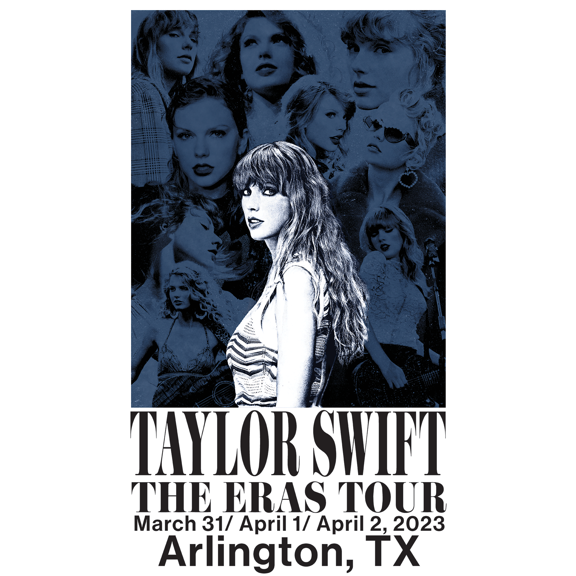 Taylor Swift | The Eras Tour Arlington, TX Poster