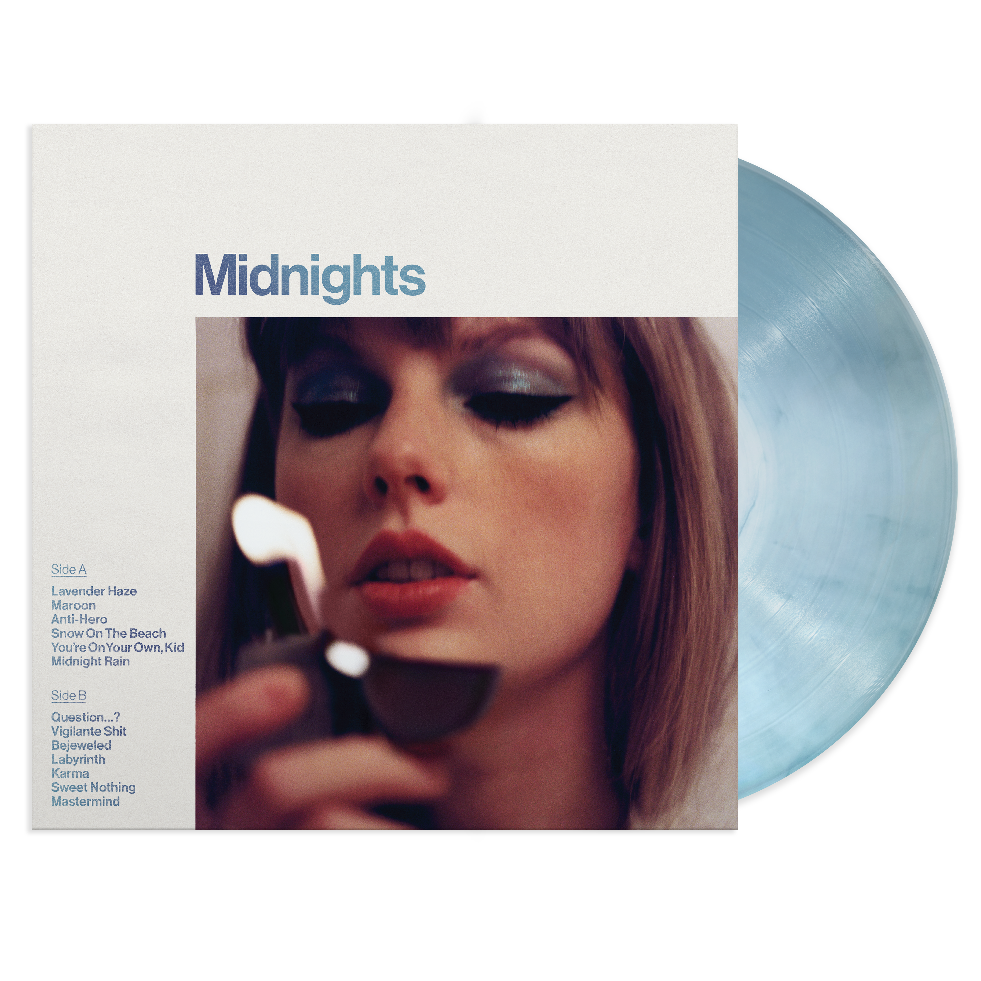 Midnights: Moonstone Blue Edition Vinyl - Taylor Swift Official Store