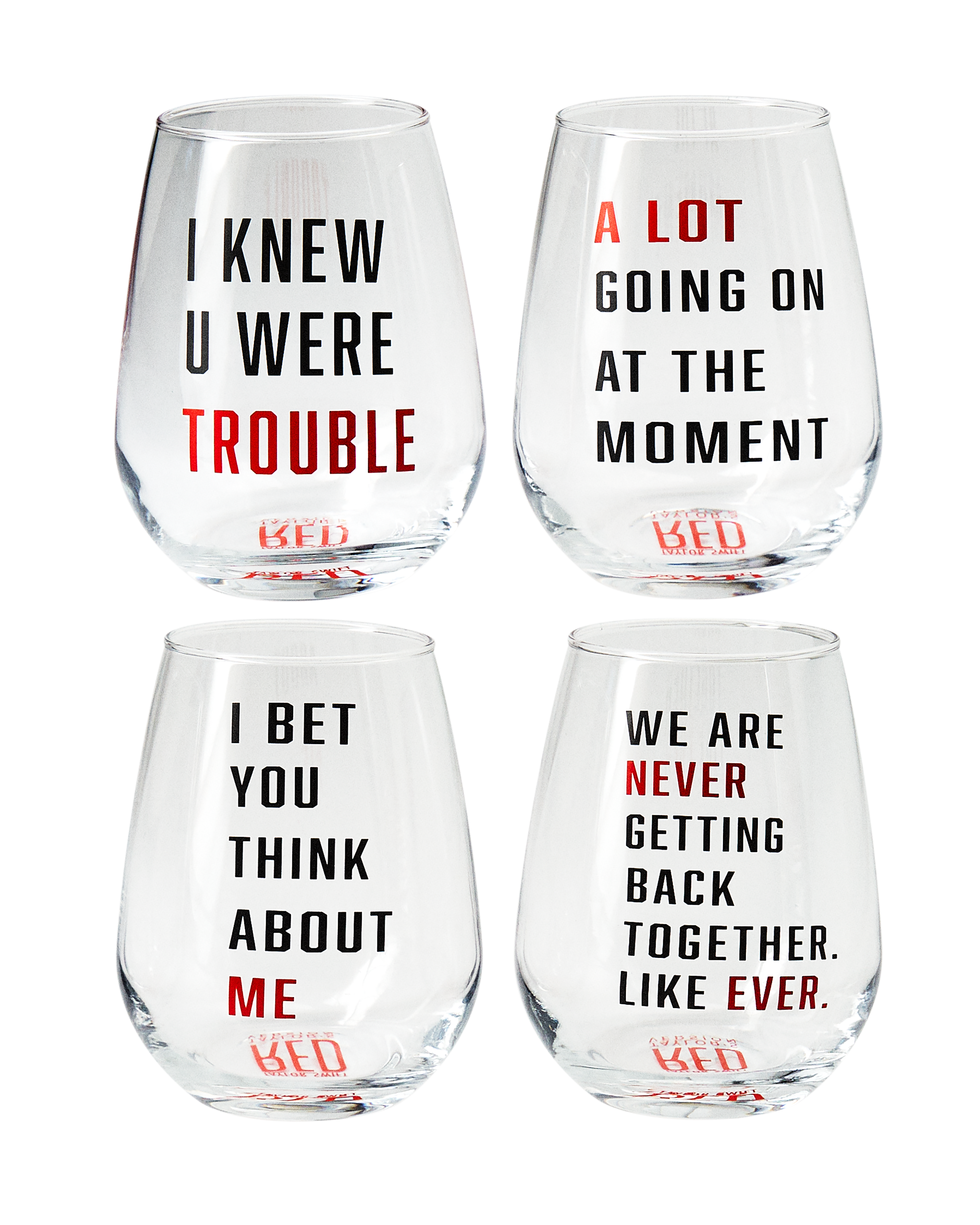 Red (Taylor's Version) Glass Set