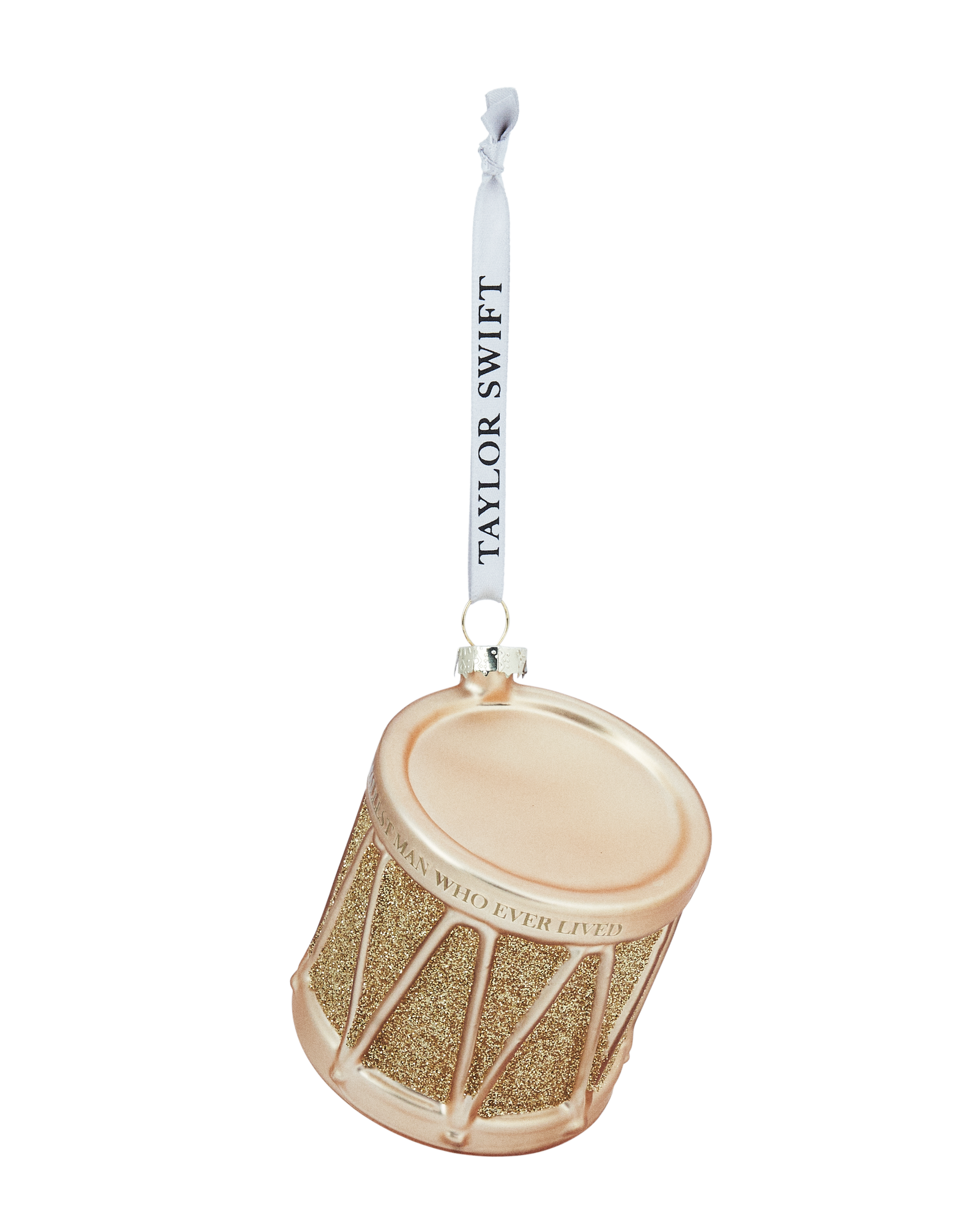 The Smallest Man Who Ever Lived Drum Ornament