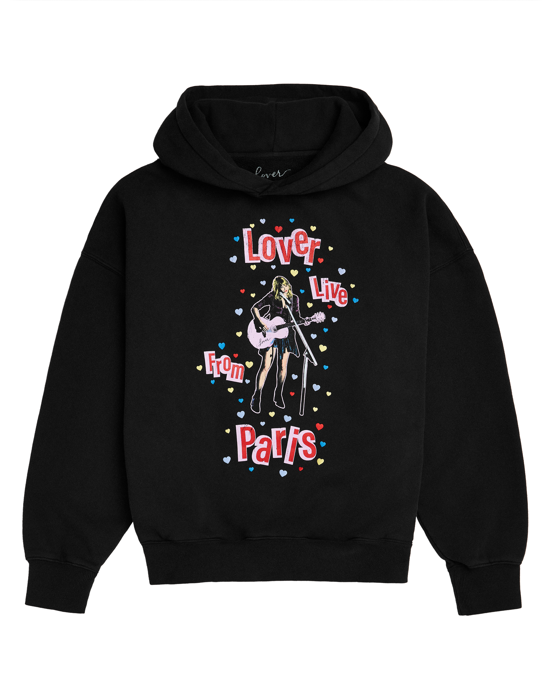 Lover Live From Paris Black Hoodie – Taylor Swift Official Store Lover Live From Paris Black Hoodie – Taylor Swift Official Store