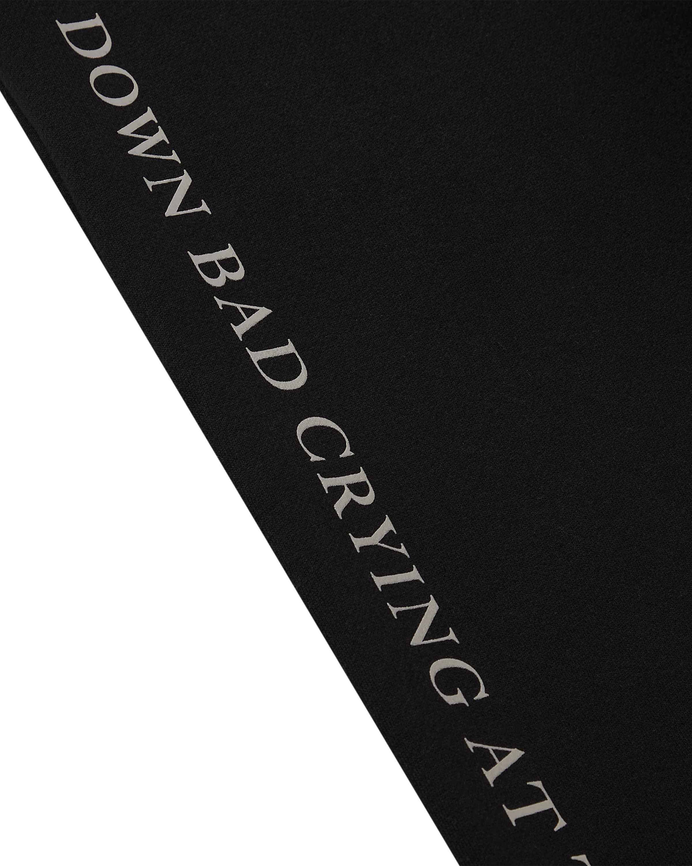 Down Bad Crying At The Gym Sweatpants detail