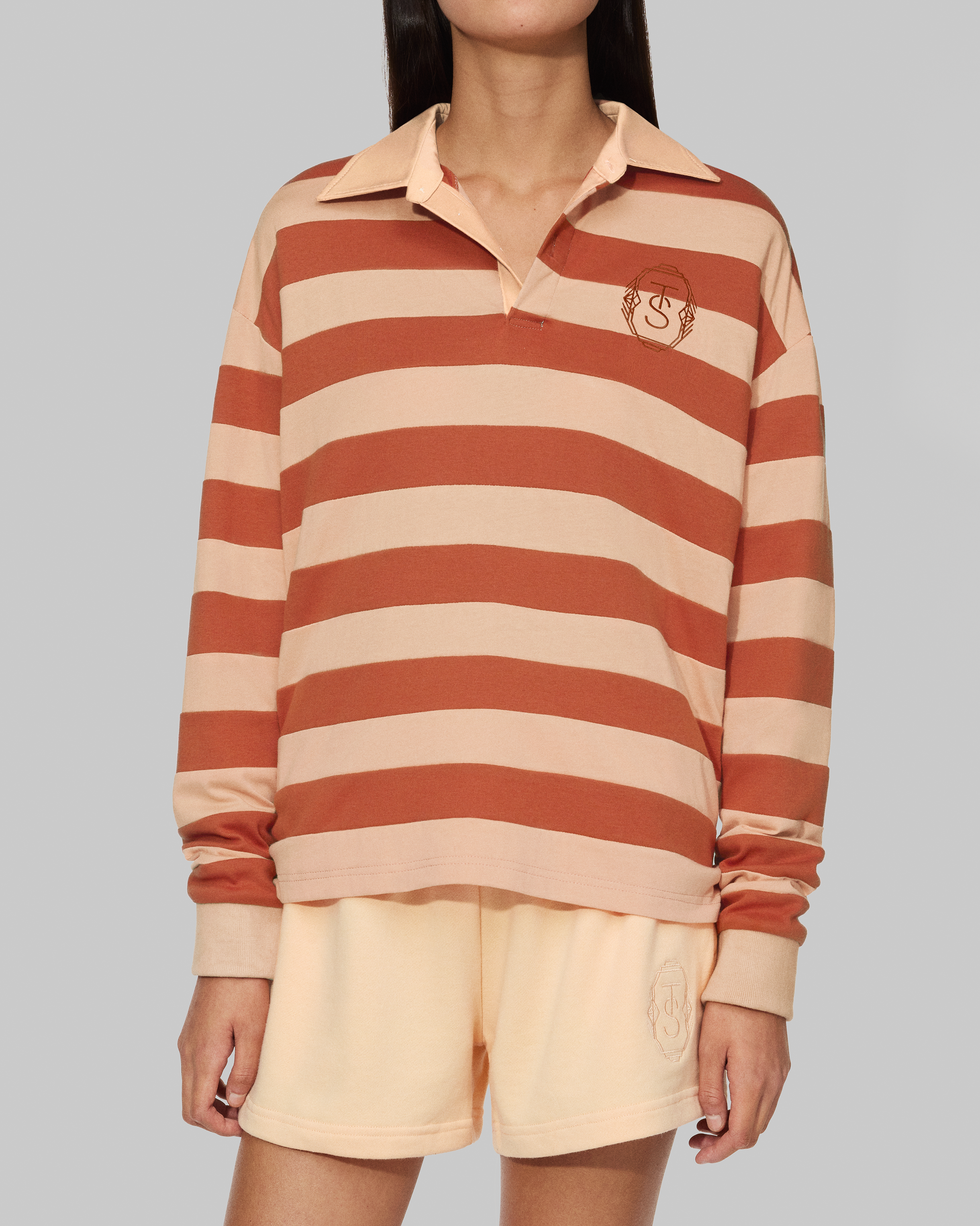 The Life of a Showgirl Longsleeve Rugby T-Shirt S Model front