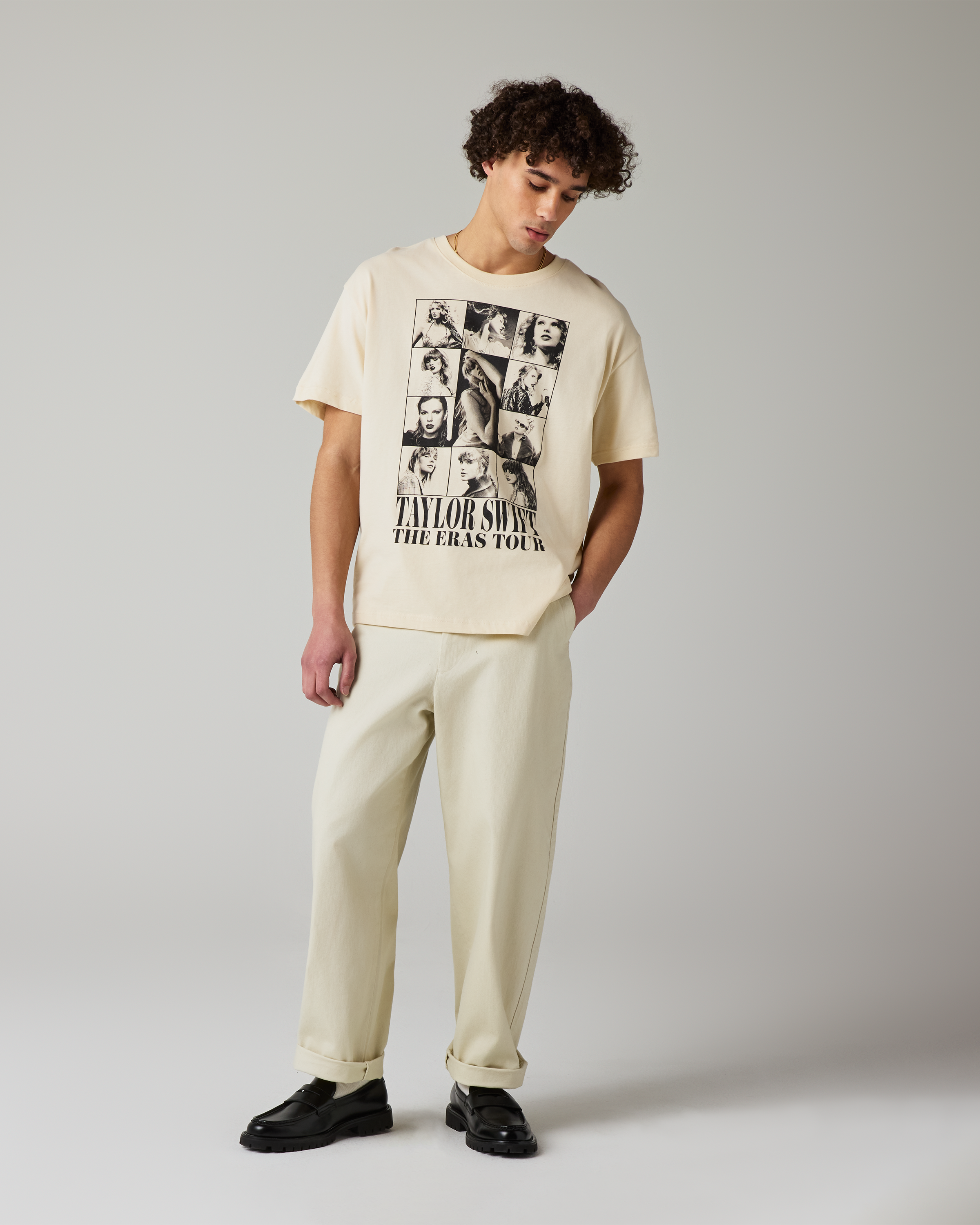 Taylor Swift | The Eras Tour Through Vancouver Beige T-Shirt L model 