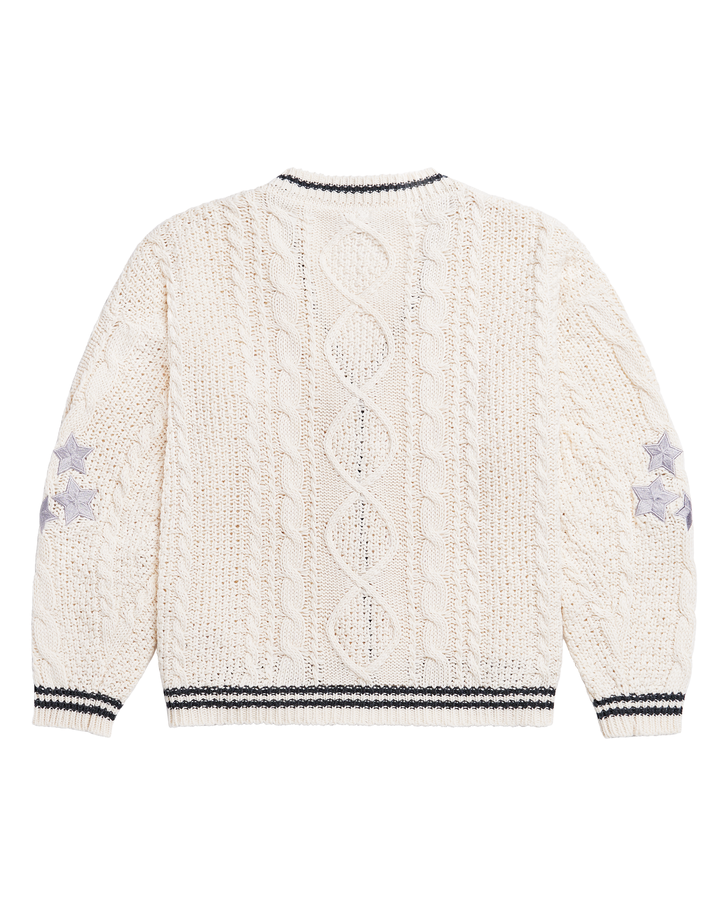 the "cardigan" back