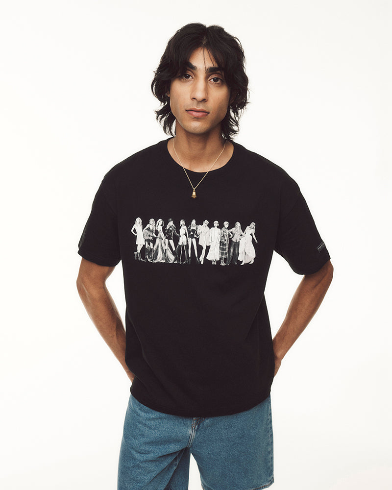 TTPD Eras Black T-Shirt