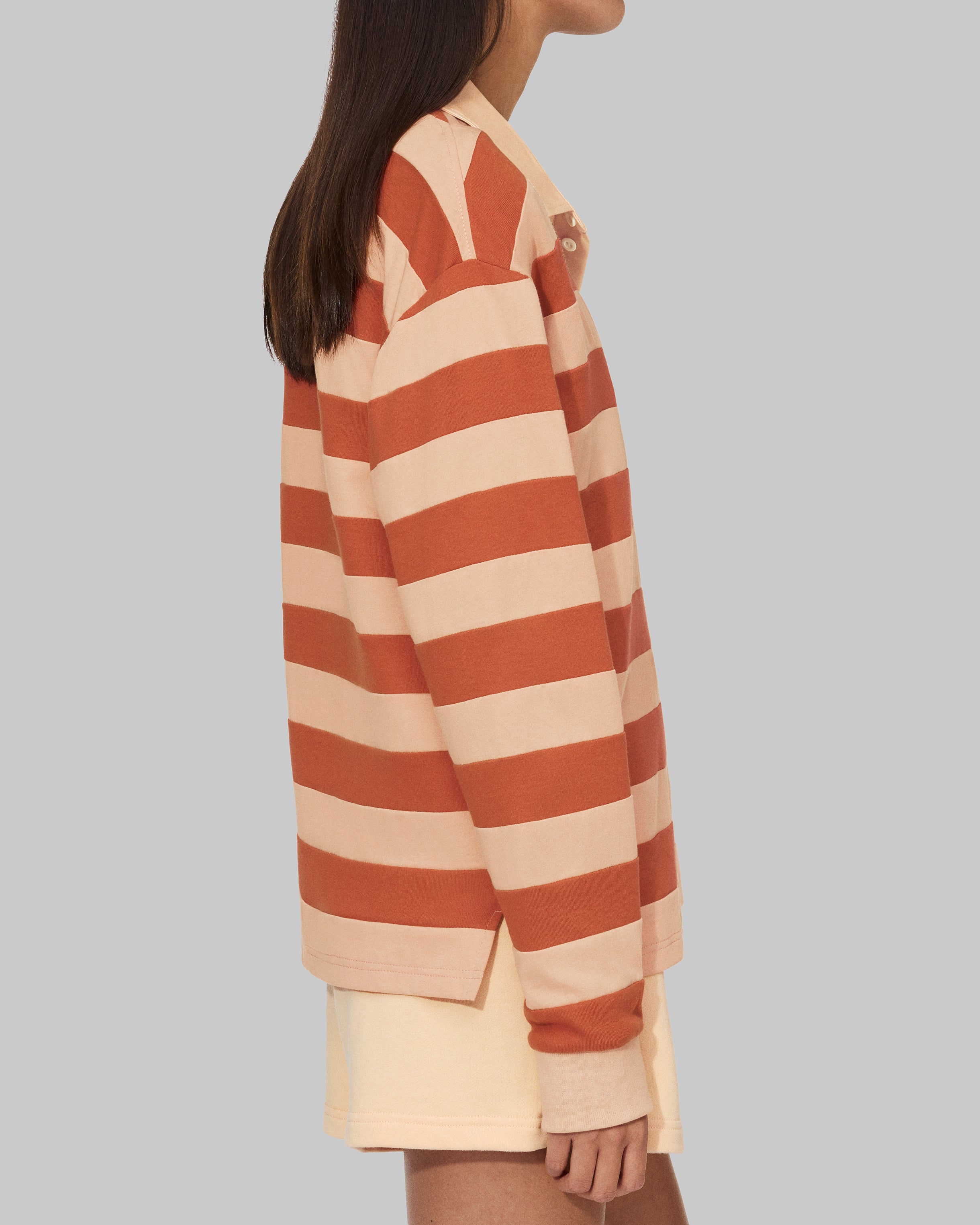 The Life of a Showgirl Longsleeve Rugby T-Shirt S Model side