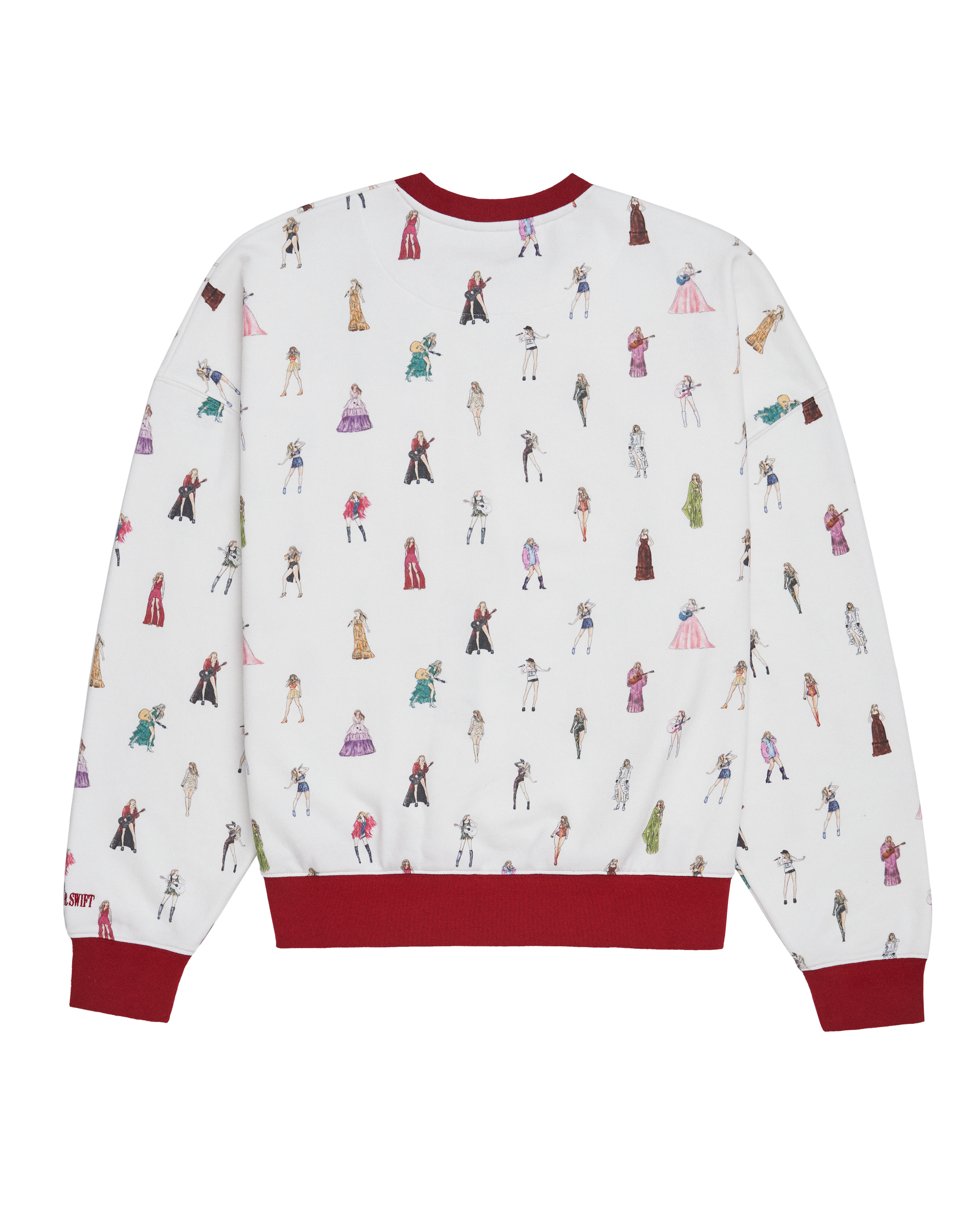 Taylor Swift | The Eras Tour Crewneck Sweatshirt back