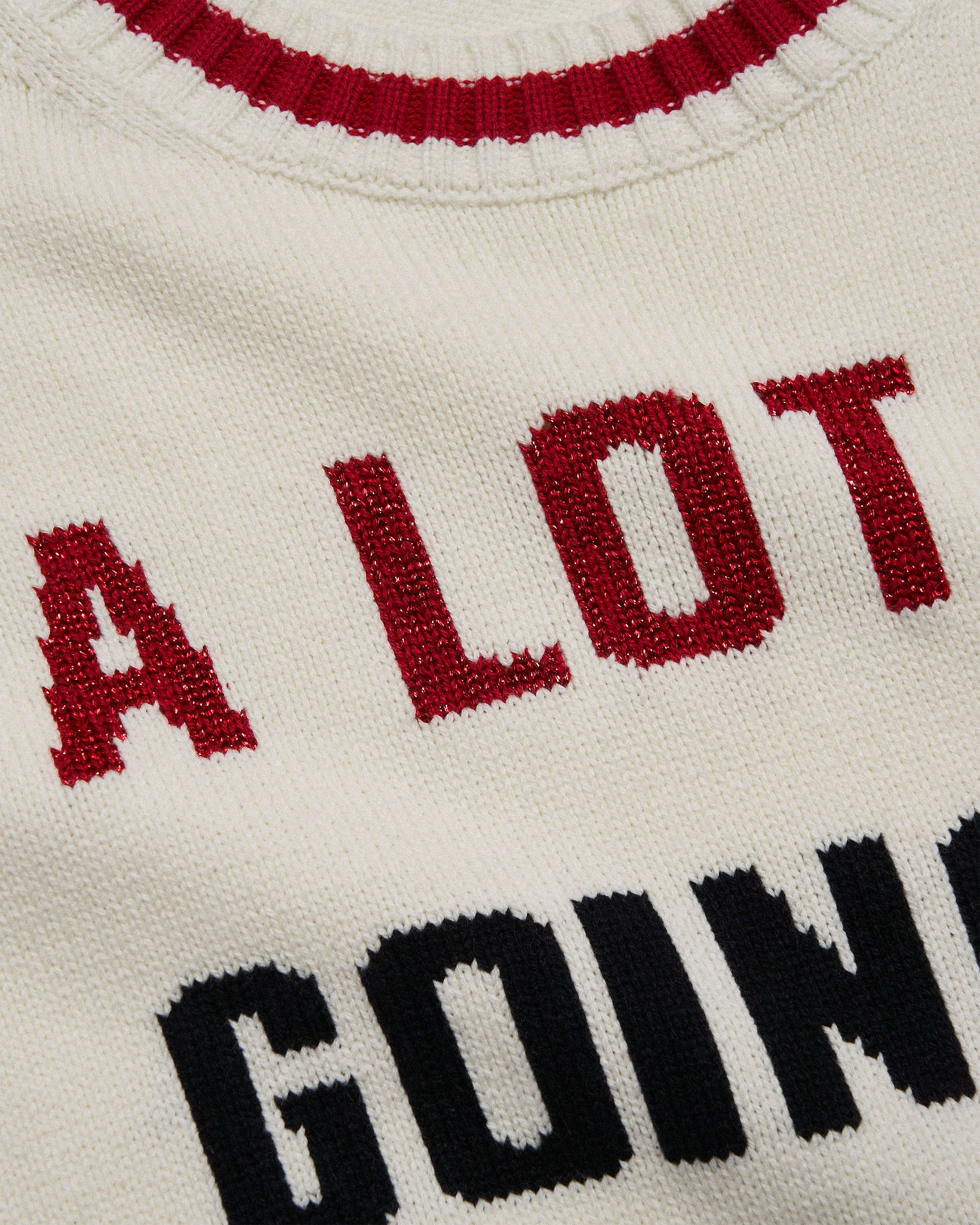 A Lot Going On At The Moment Sweater Detail