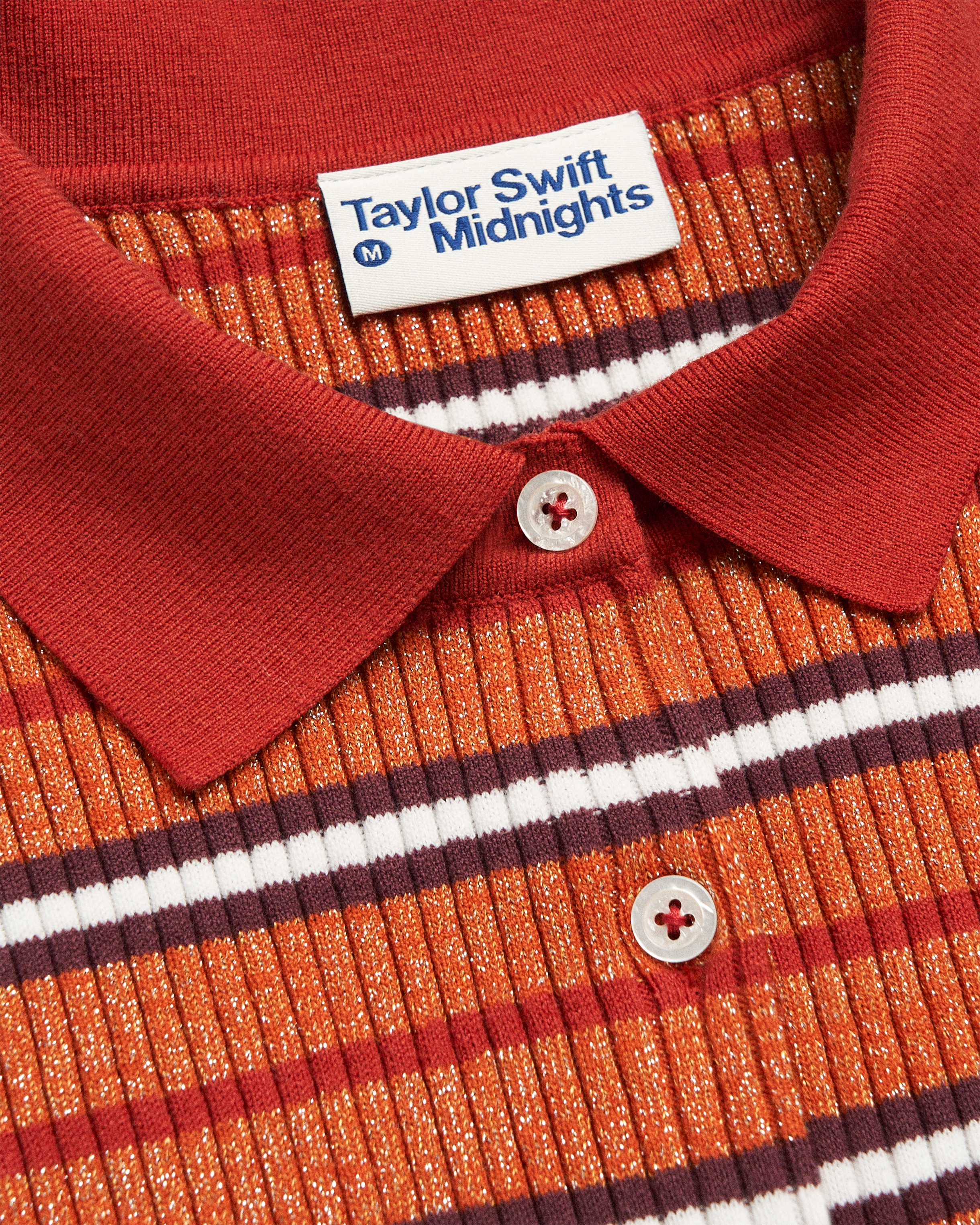 Rooting For The Anti-Hero Knit Polo Top detail