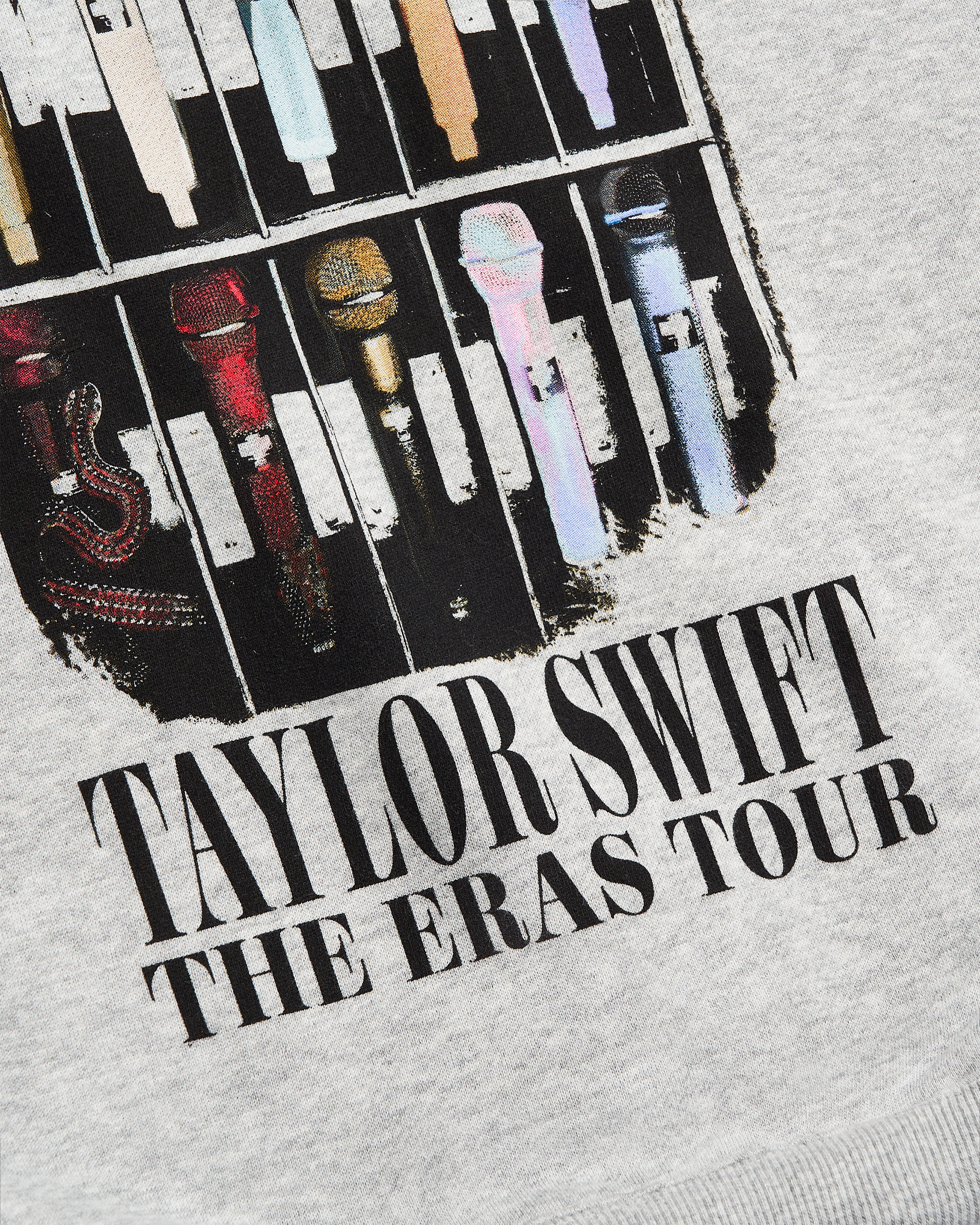Taylor Swift | The Eras Tour Microphone Set Hoodie Detail