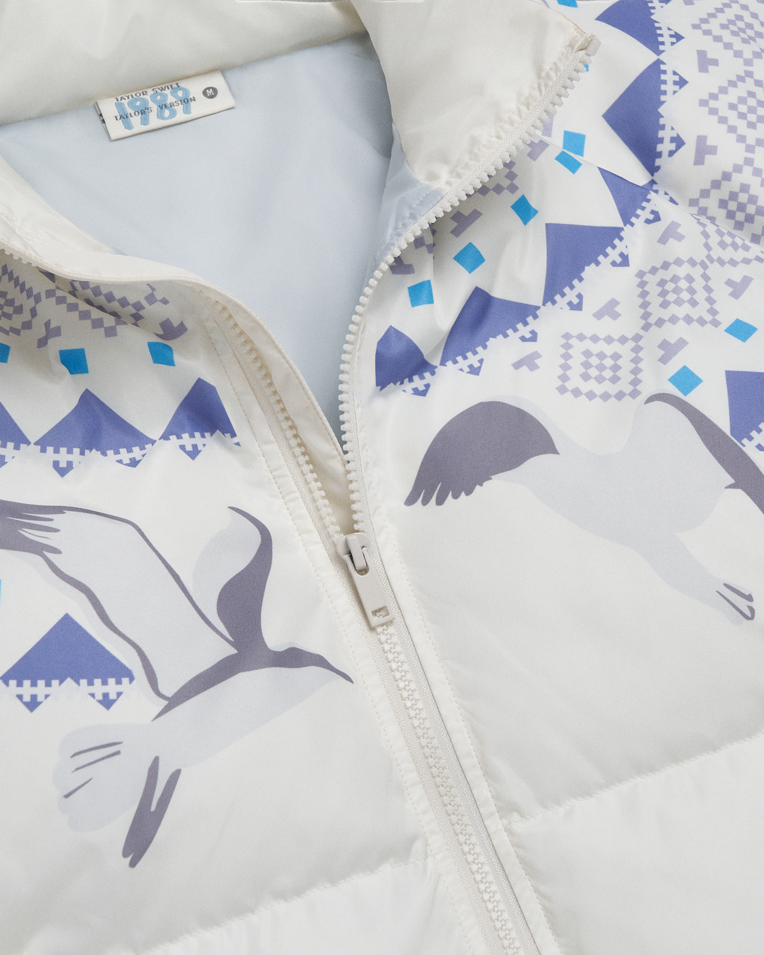 1989 (Taylor's Version) Seagull Puffer Jacket detail