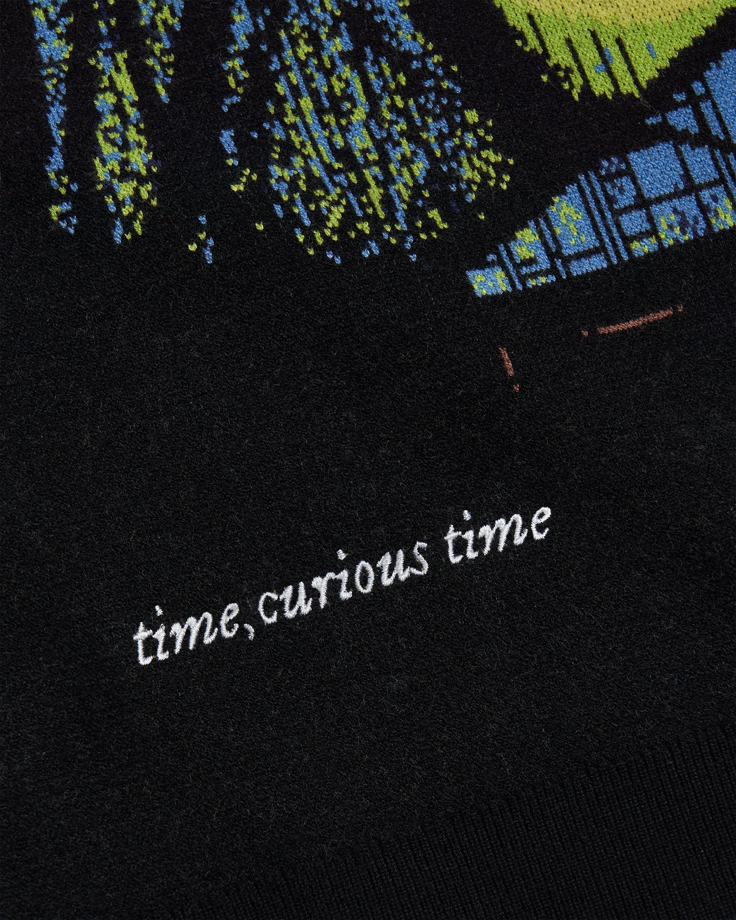 Folklore Album Cabin Sweater Detail