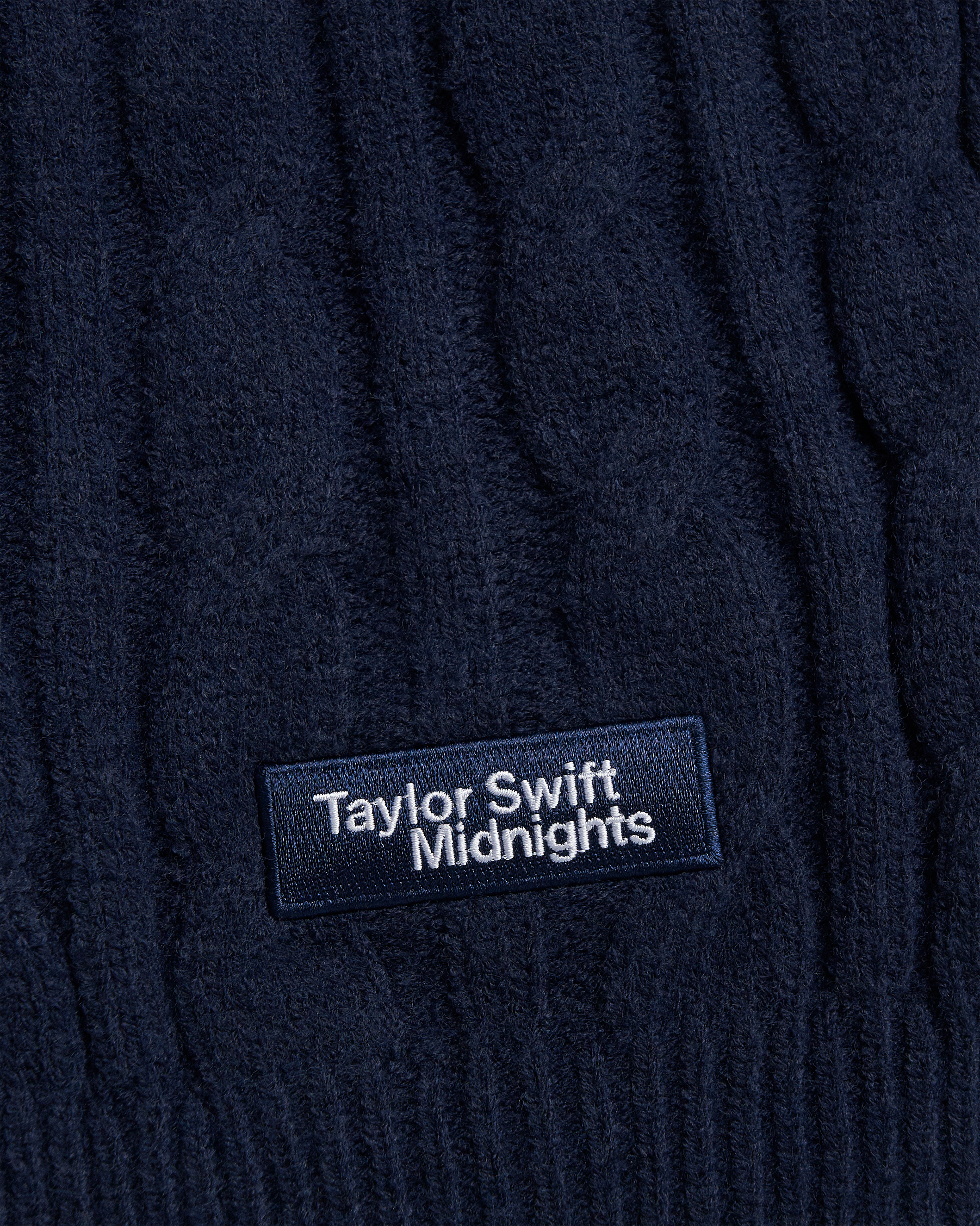 Midnights Album Cardigan detail