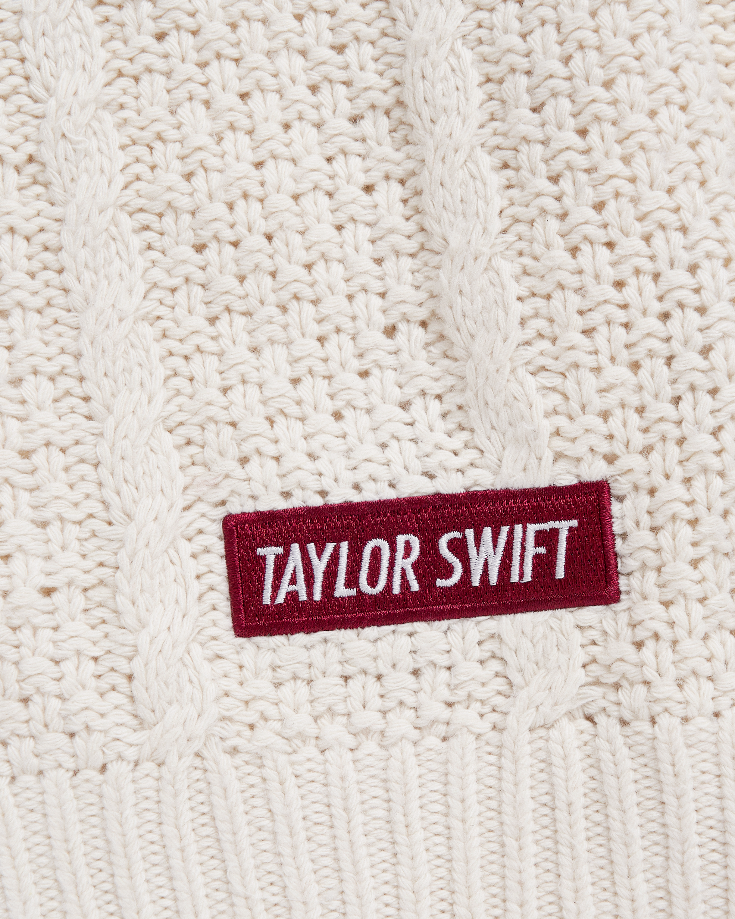 Red (Taylor’s Version) Cardigan Taylor Logo Close-Up