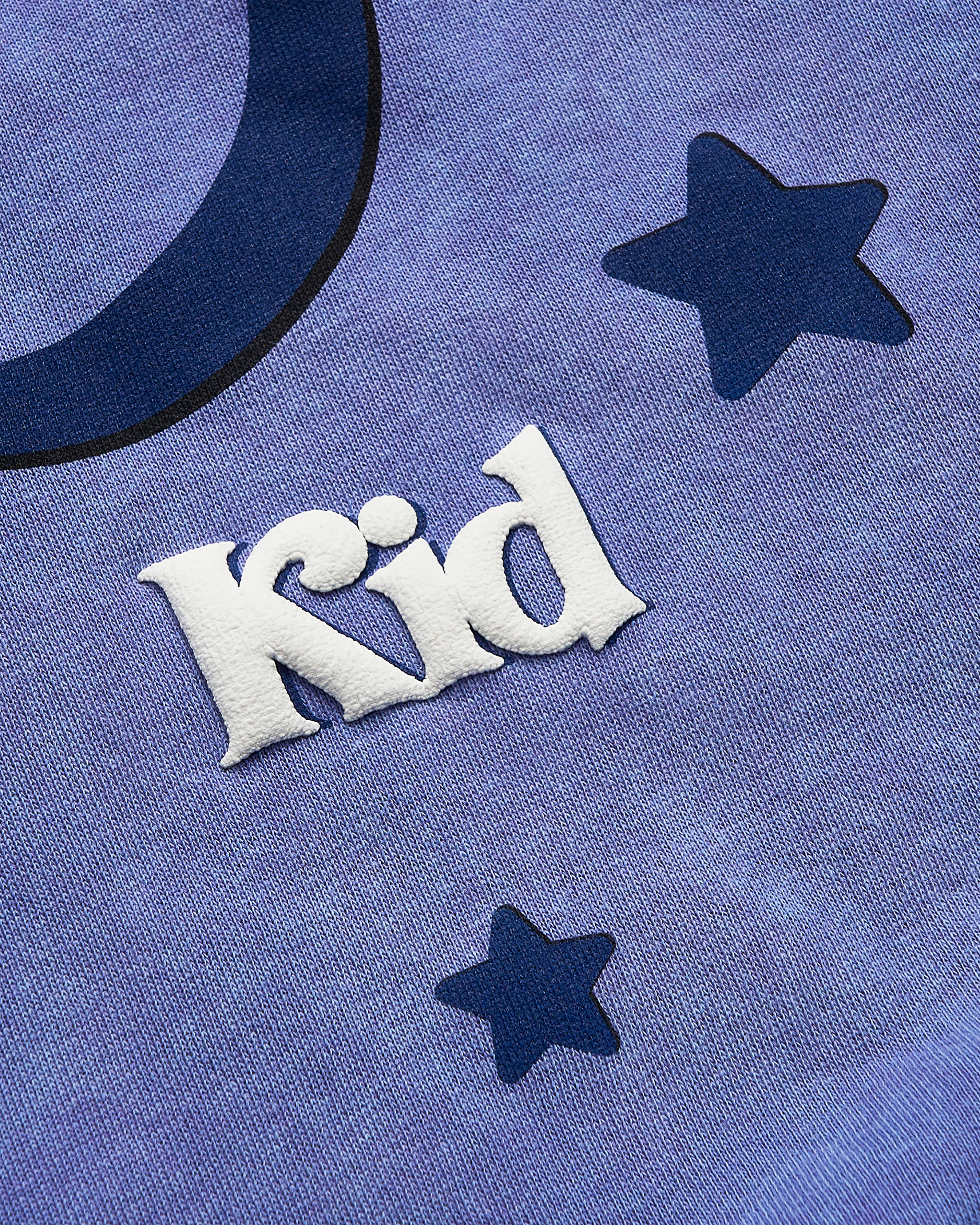 You're On Your Own Kid Purple Crewneck Sweatshirt Detail 2