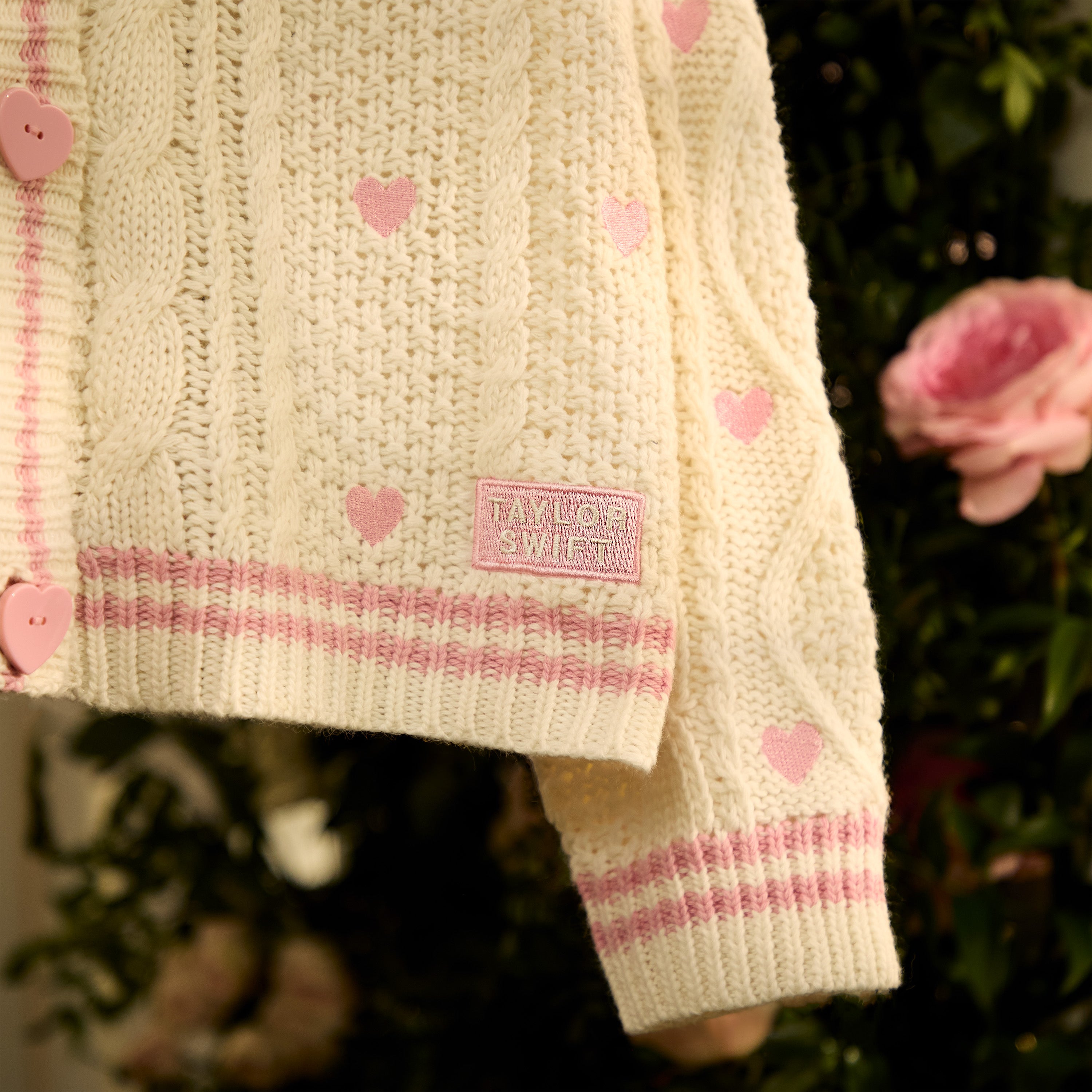 Lover Album Cardigan Editorial close up