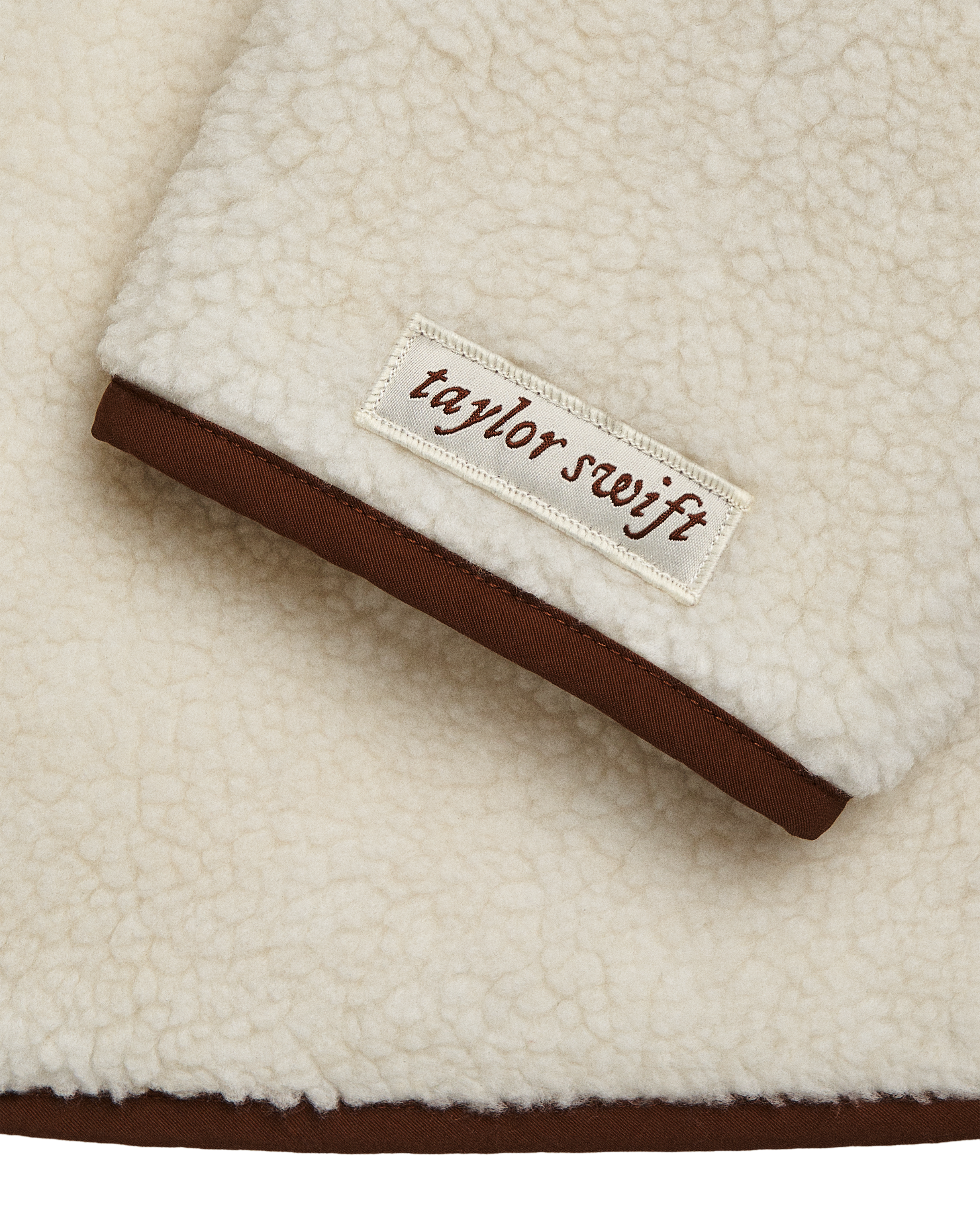 Life is a Willow Zip Up Sherpa Fleece Jacket Detail 2