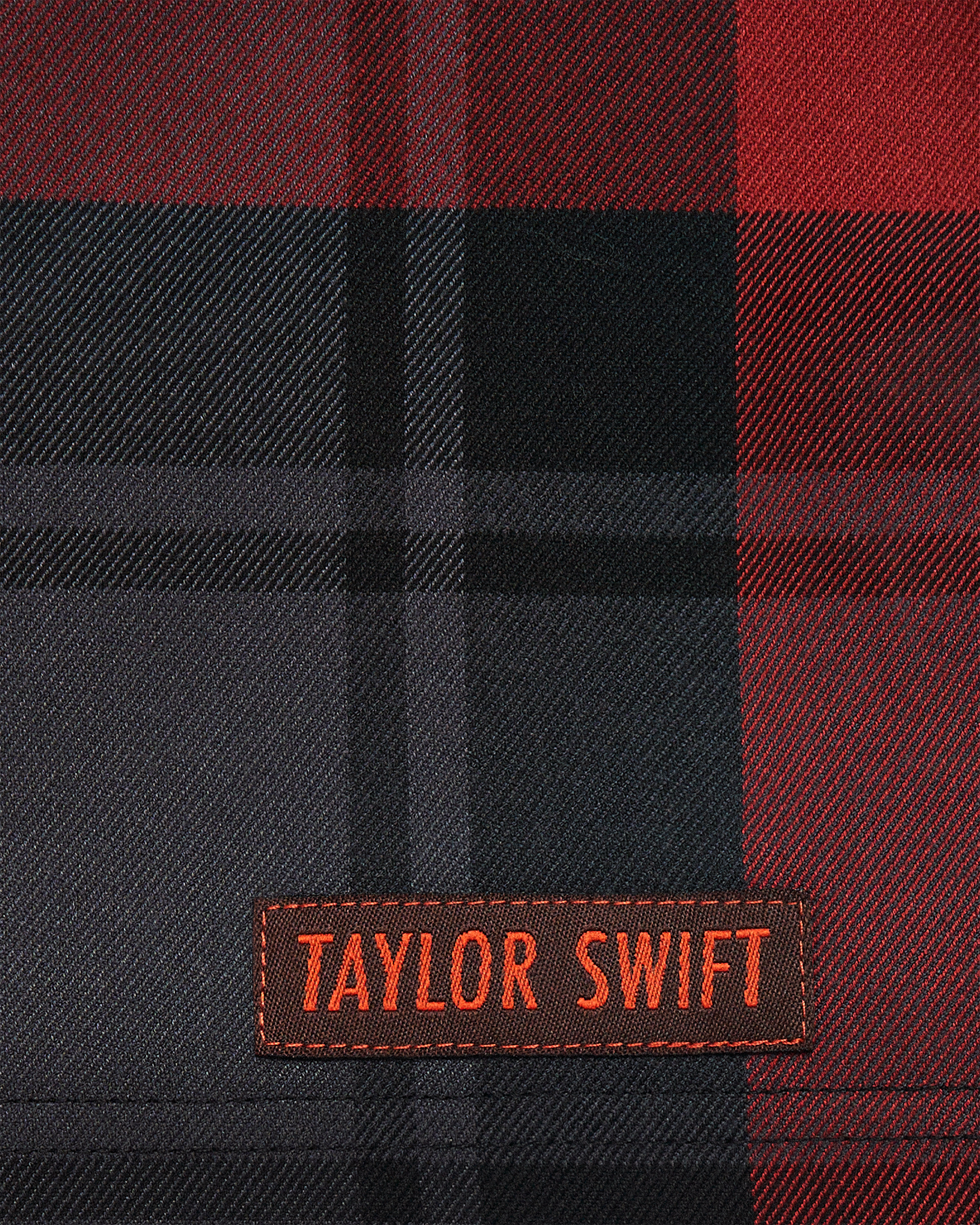 Red (Taylor's Version) Plaid Skirt Days Detail