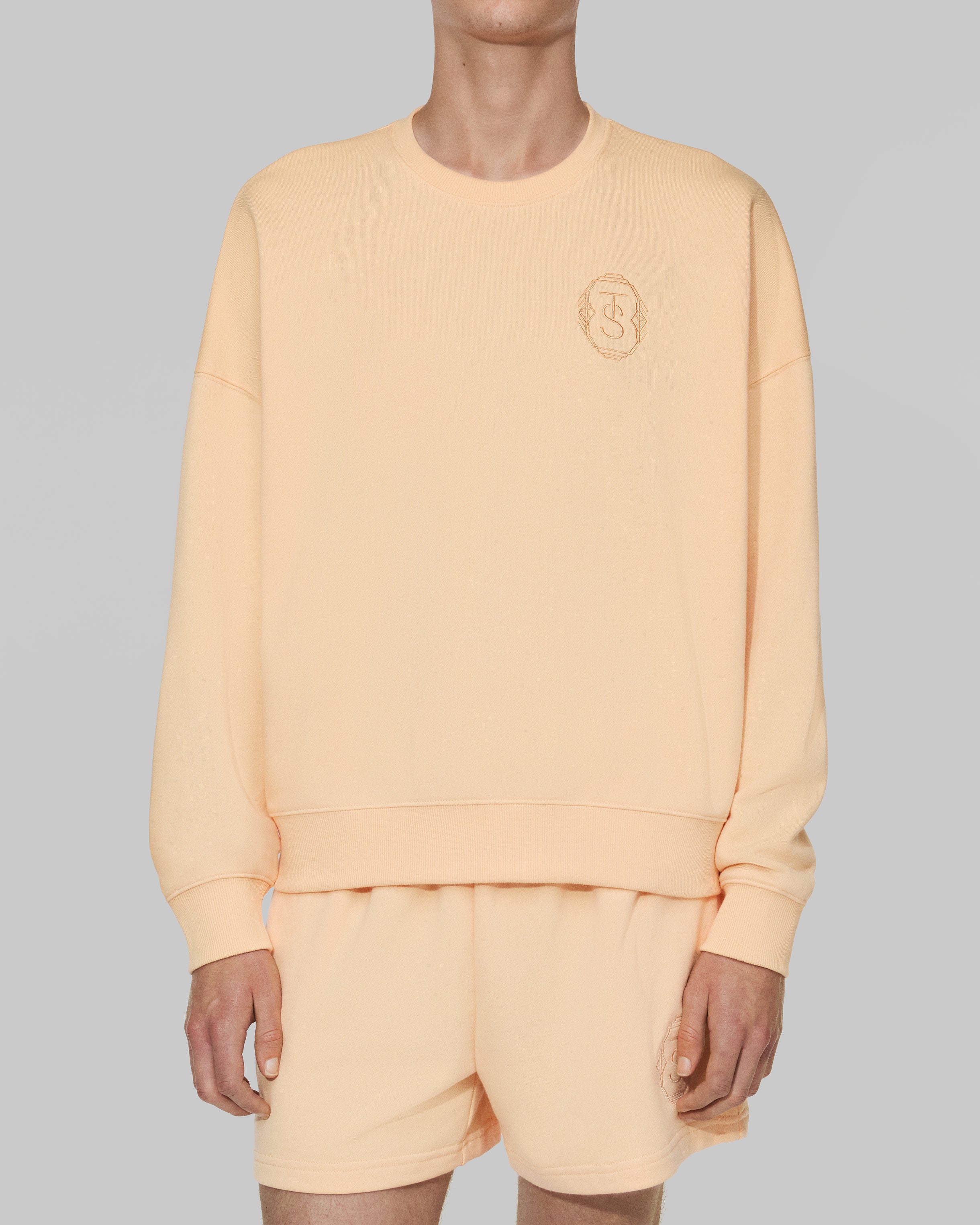 The Life of a Showgirl French Terry Crewneck Sweatshirt L model front