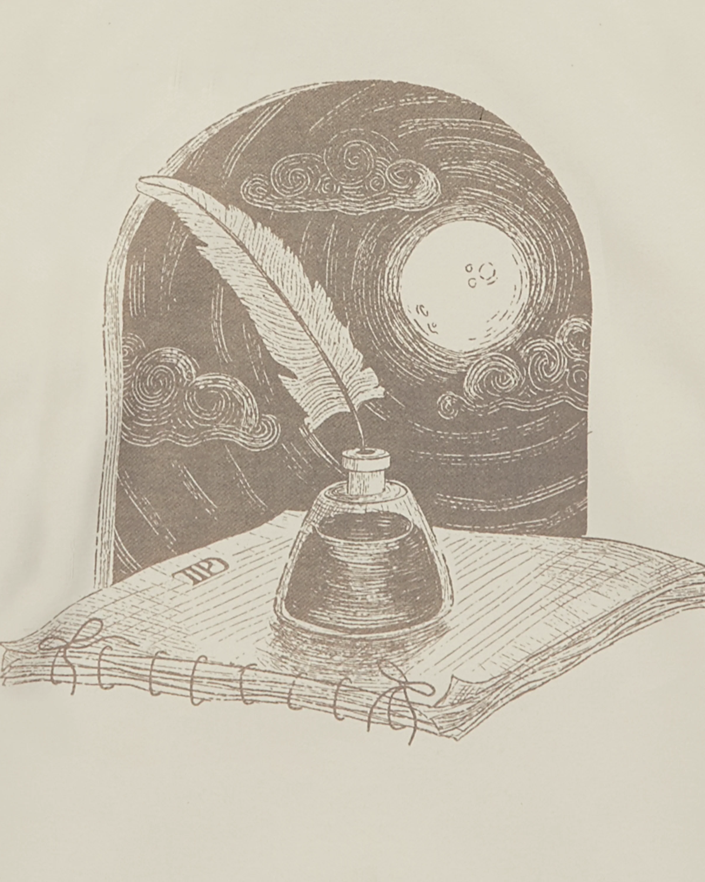 The Tortured Poets Department: The Manuscript Edition Hoodie detail