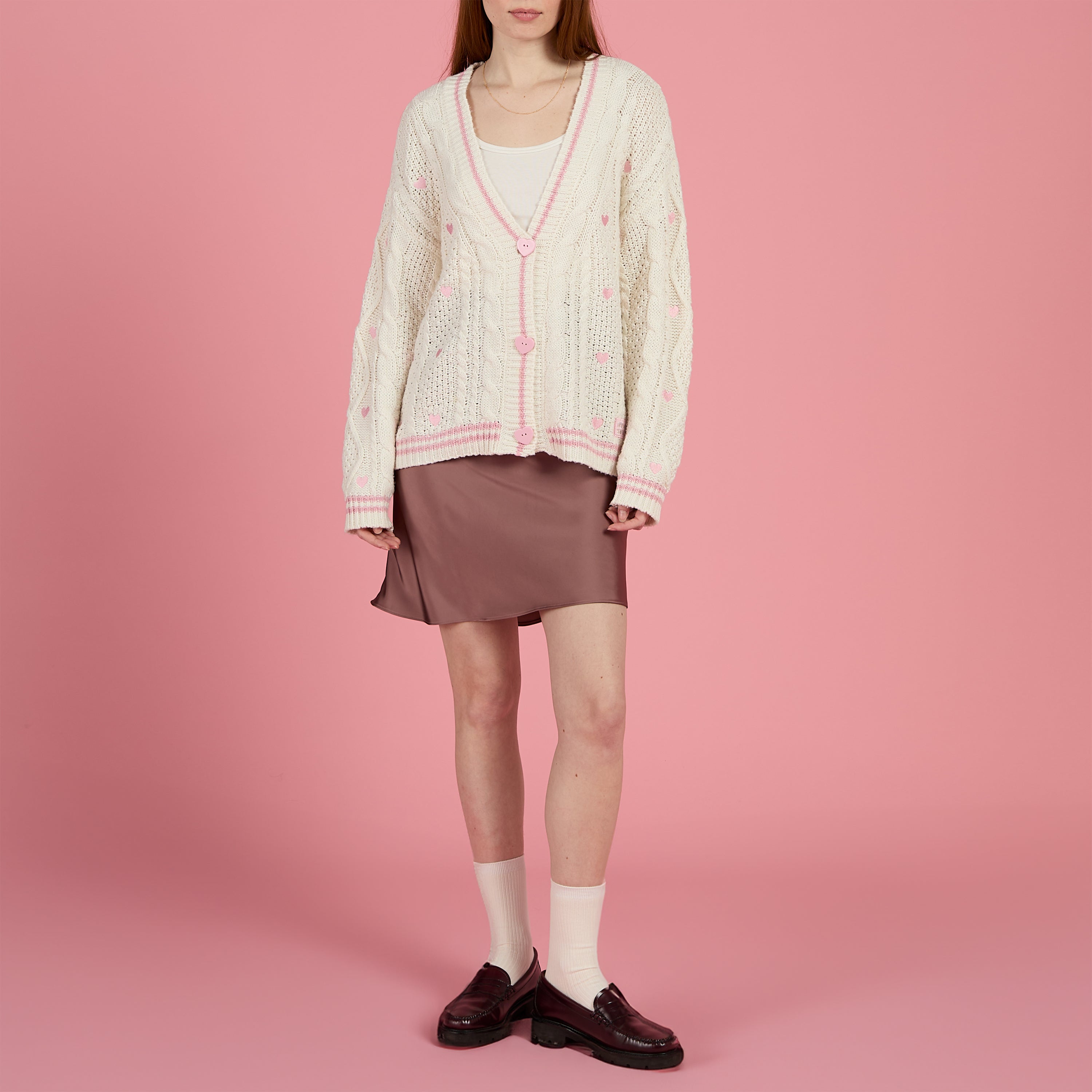 Lover Album Cardigan XS/S Model front