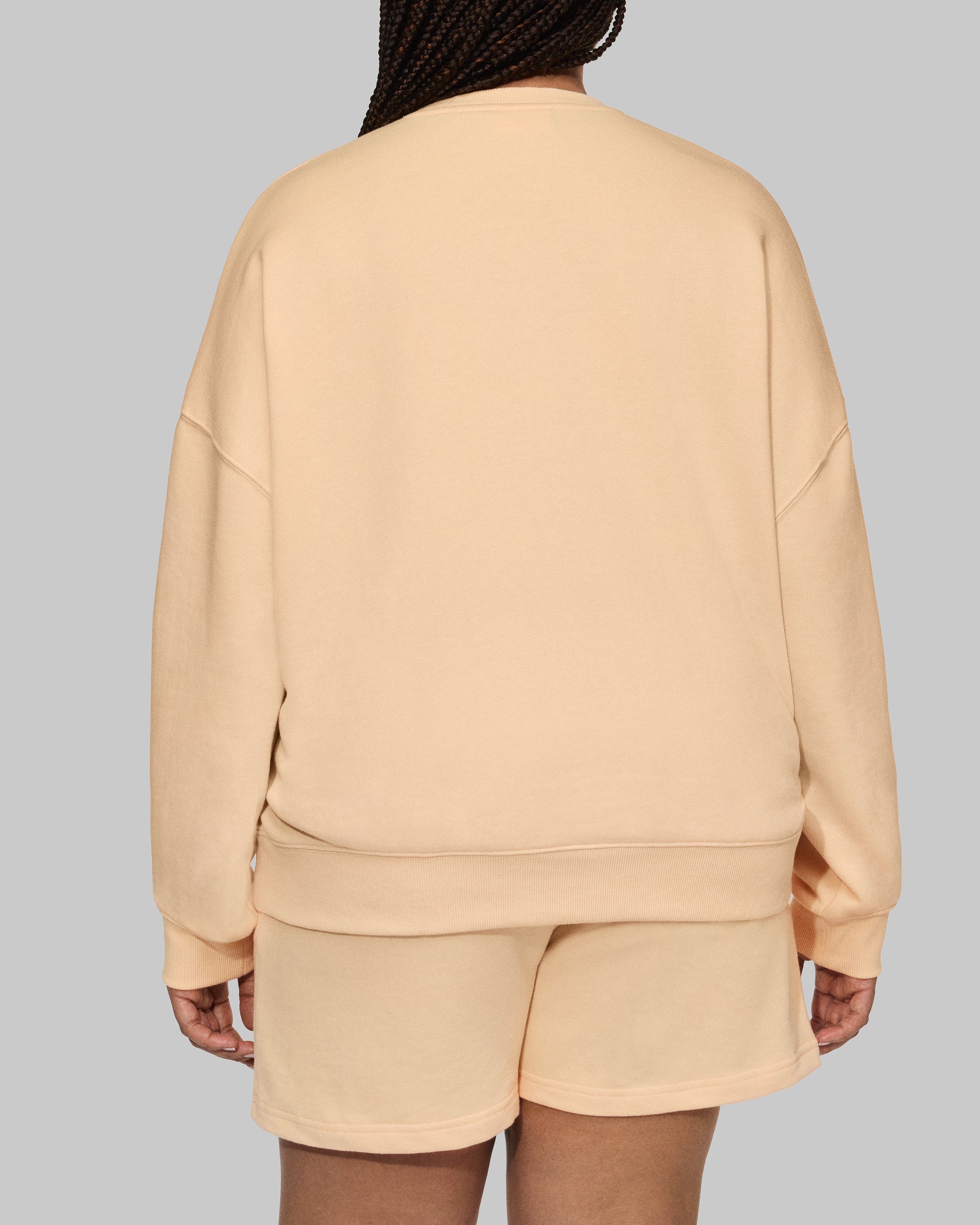 The Life of a Showgirl French Terry Crewneck Sweatshirt 2XL model back