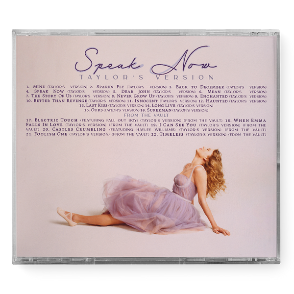 Speak Now Taylor s Version CD Taylor Swift Official Store Speak now taylor s version cd taylor swift official store