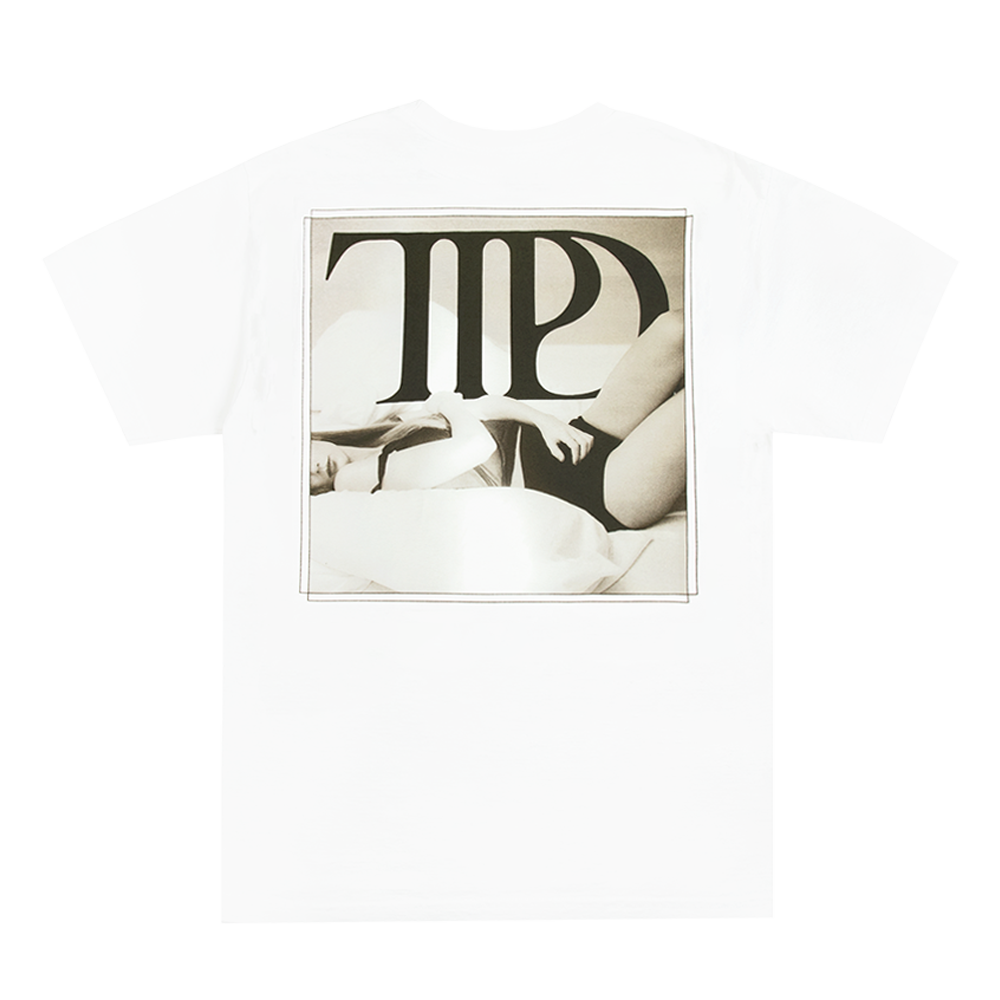 The Tortured Poets Department White T-Shirt Front