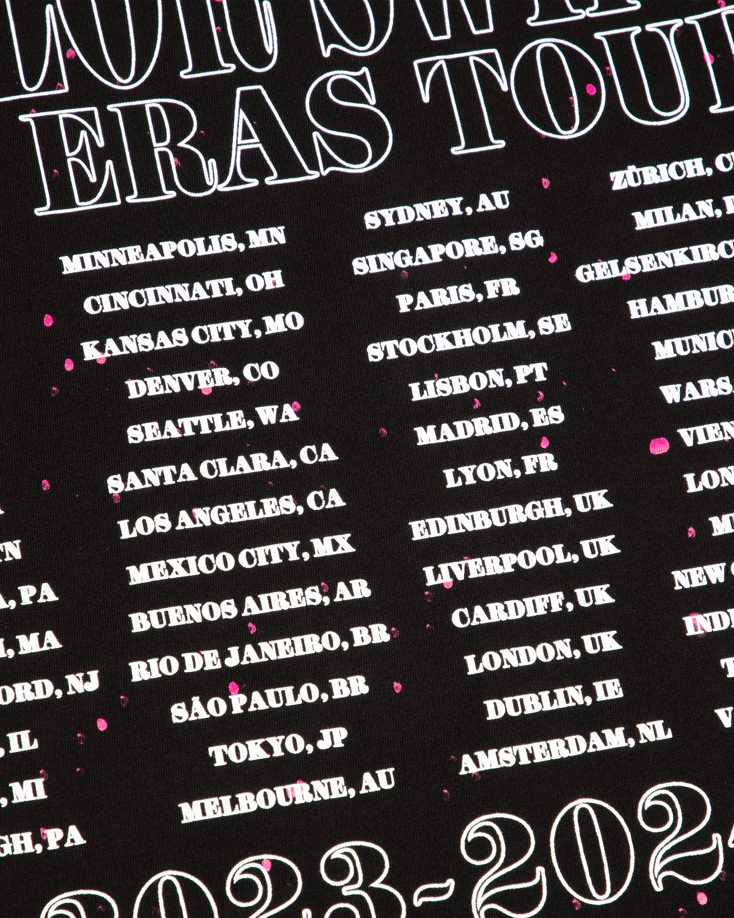 Taylor Swift | The Eras Tour 1989 (Taylor's Version) Live Photo Oversized T-Shirt