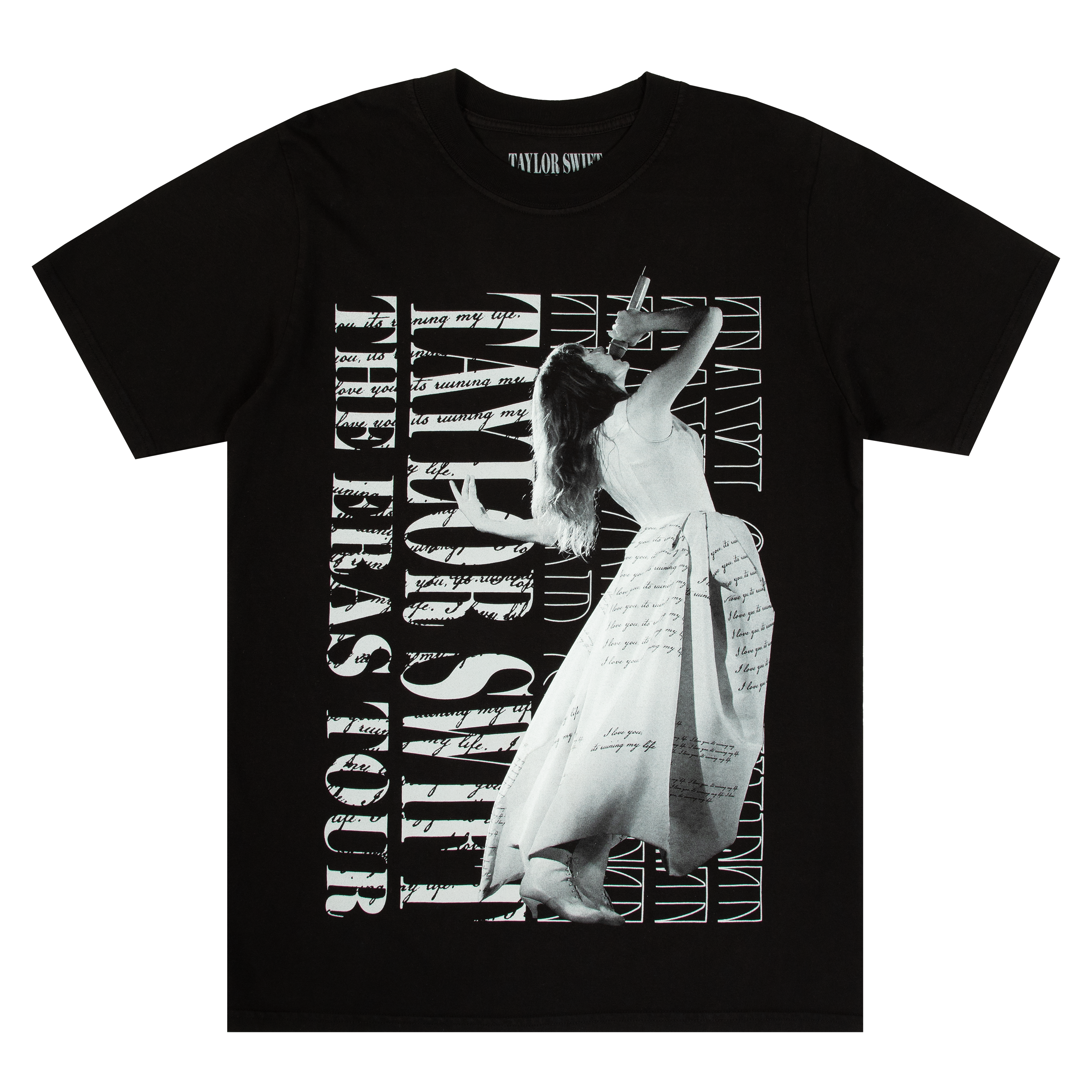 Taylor Swift | The Eras Tour TTPD Live Photo Oversized T-Shirt Front