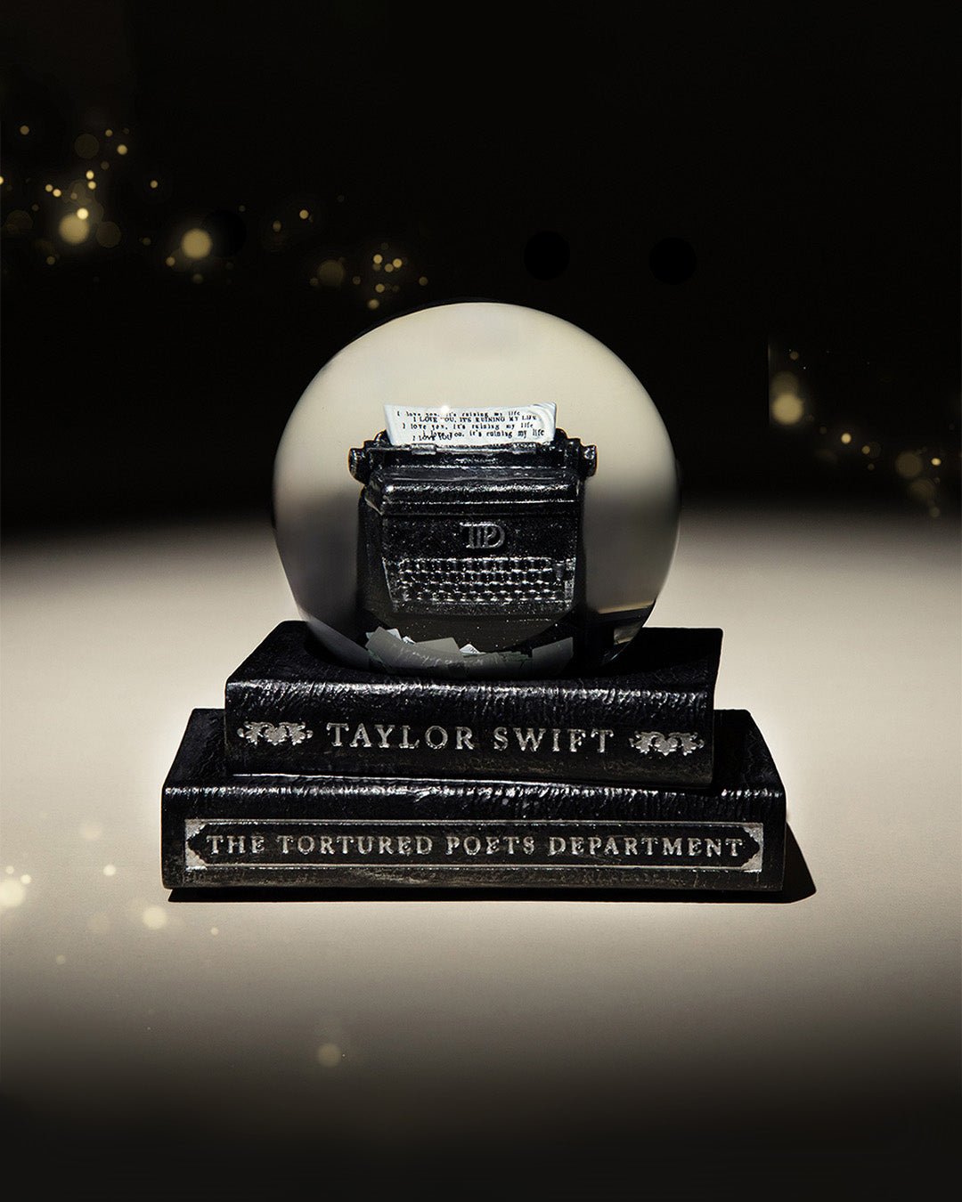 The Tortured Poets Department Snowglobe – Taylor Swift Official Store