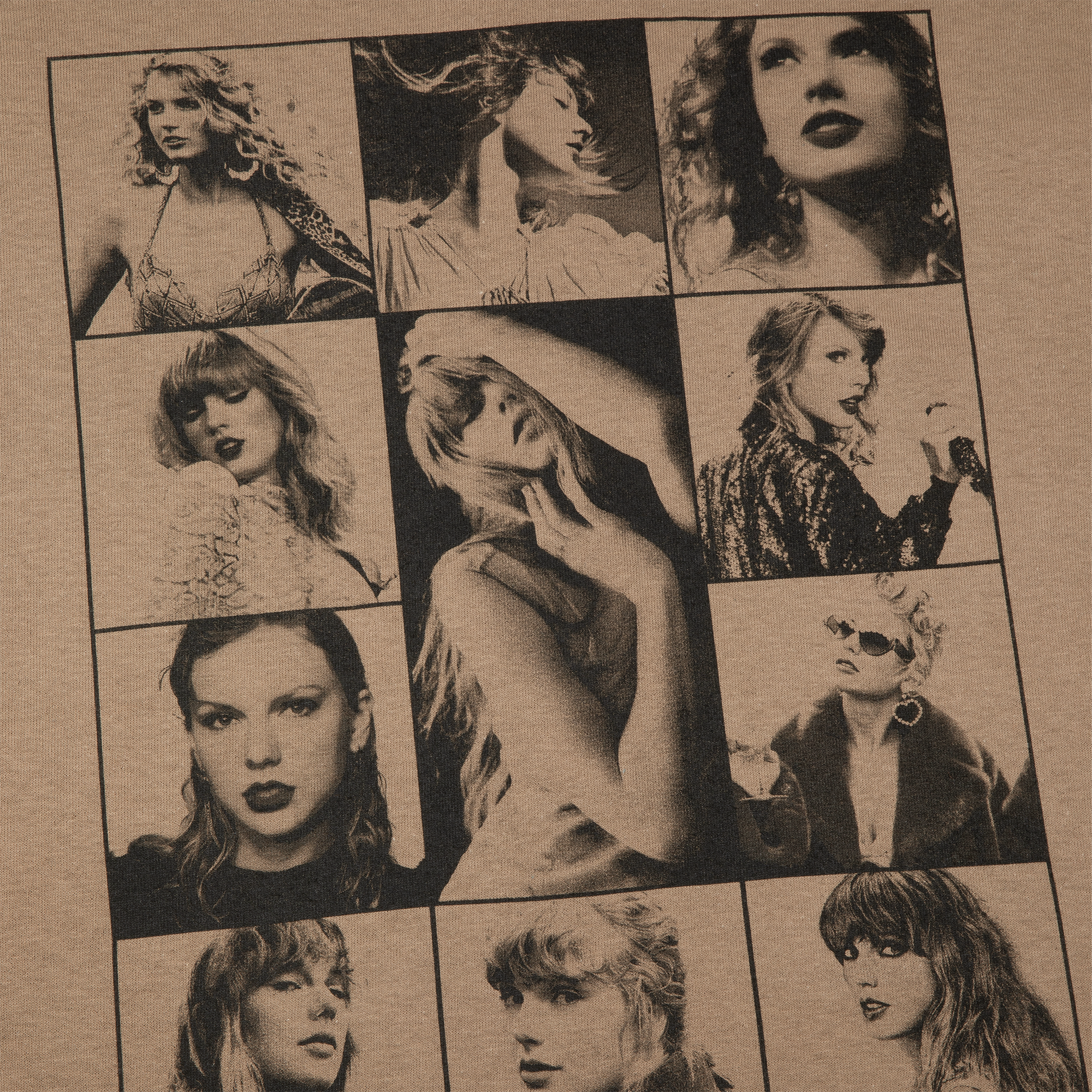 Taylor Swift | The Eras Tour Taupe T-Shirt close up
